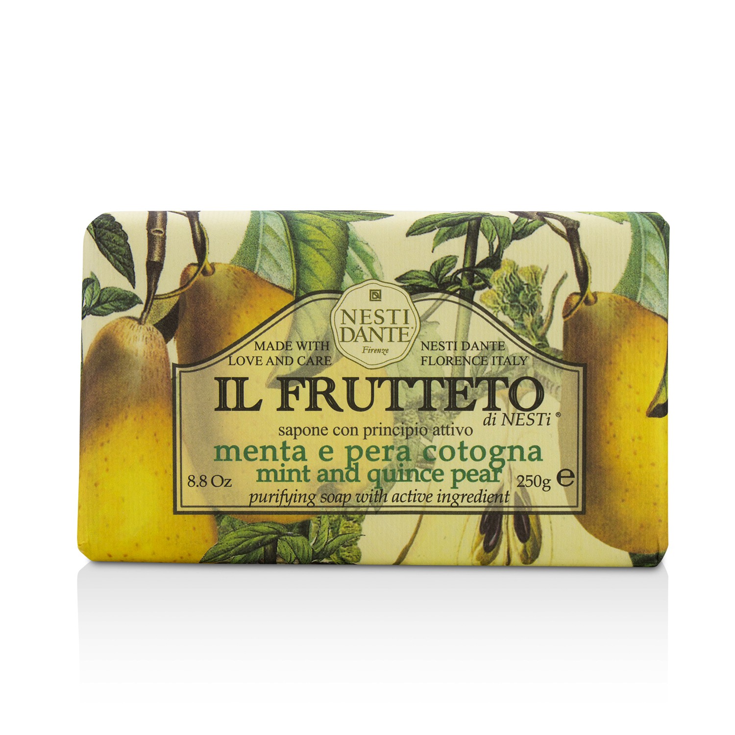 Nesti Dante Il Frutteto Jabón Purificante - Mint & Quince Pear 250g/8.8oz