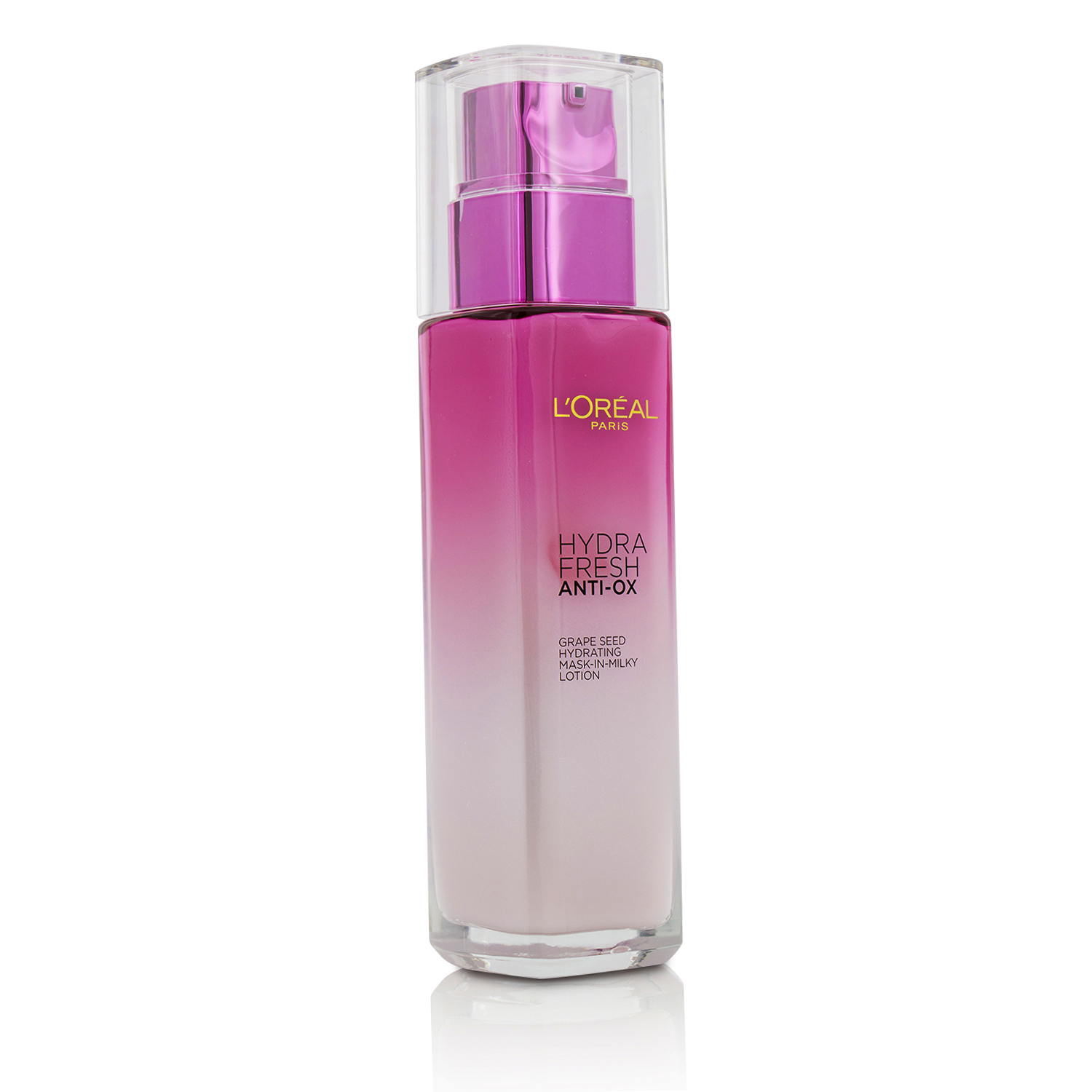 L'Oreal Hydrafresh Anti-Ox Grape Seed Hydrating Mask-In-Milky Lotion 110ml/3.7oz