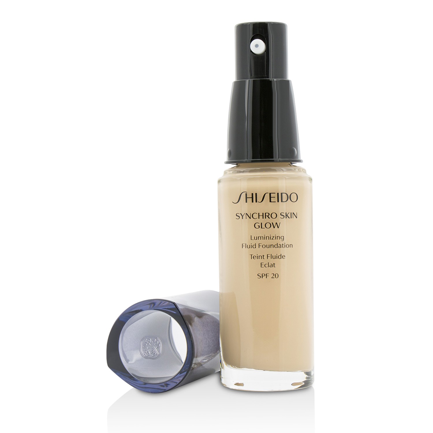 Shiseido Synchro Skin Glow Luminizing Fluid Foundation SPF 20 פאונדיישן נוזלי 30ml/1oz