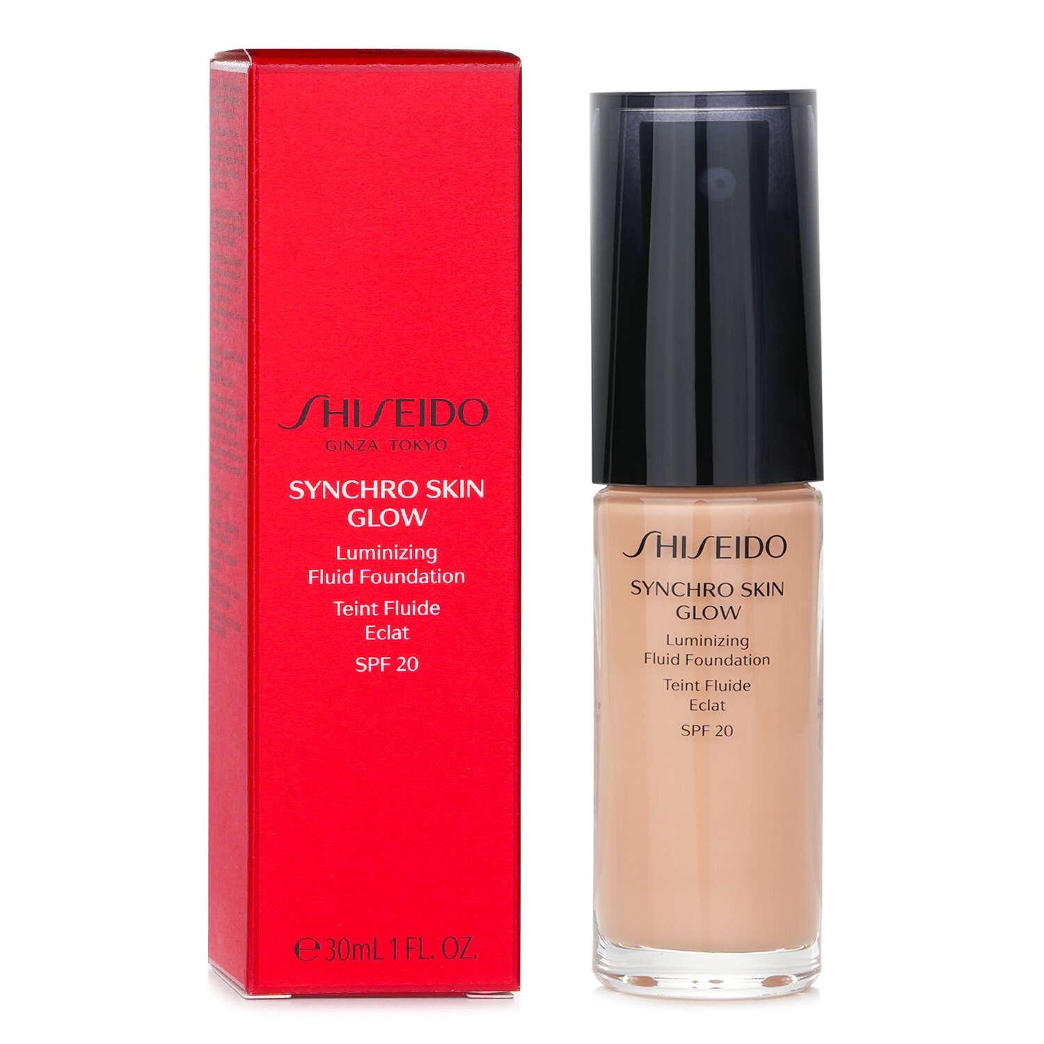 Shiseido Synchro Skin Glow Base Fluida Iluminante SPF 20 30ml/1oz