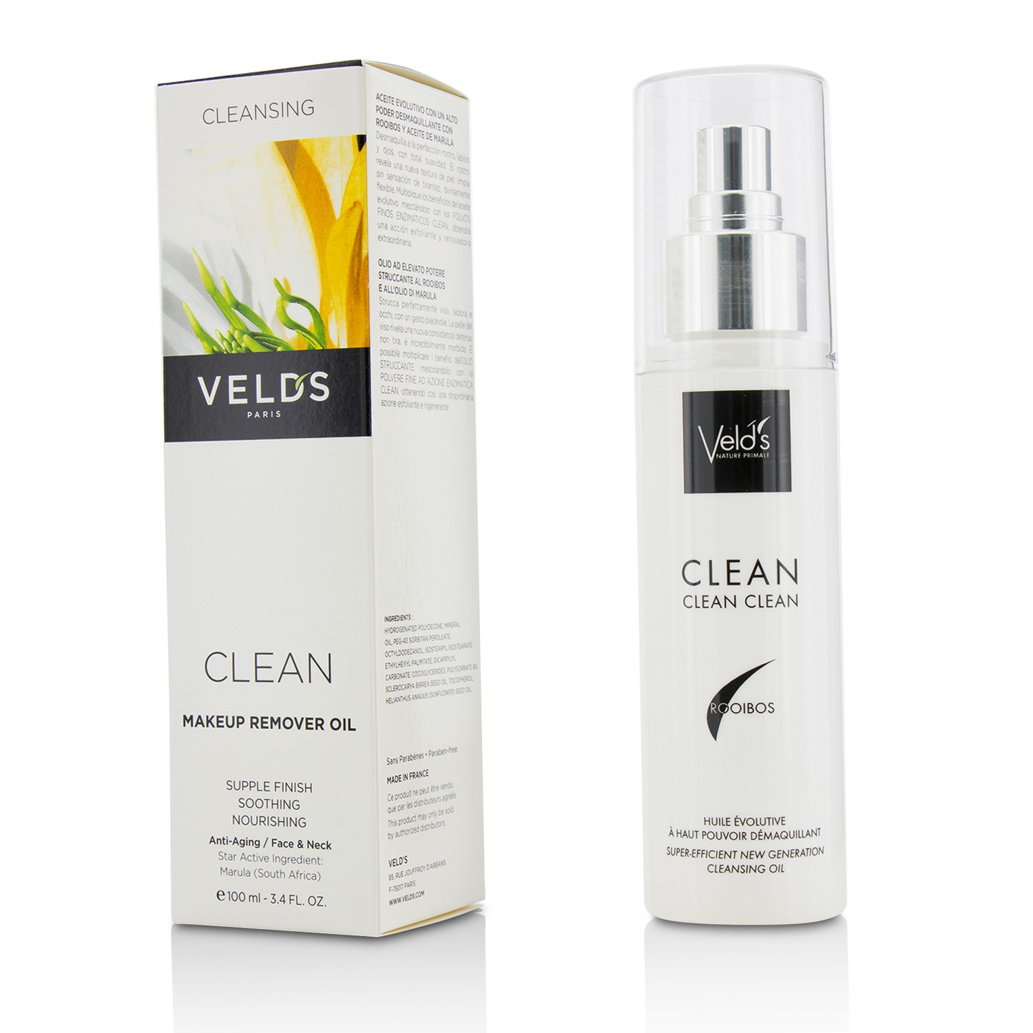 Veld's Clean Makeup Remover Oil 100ml/3.4oz