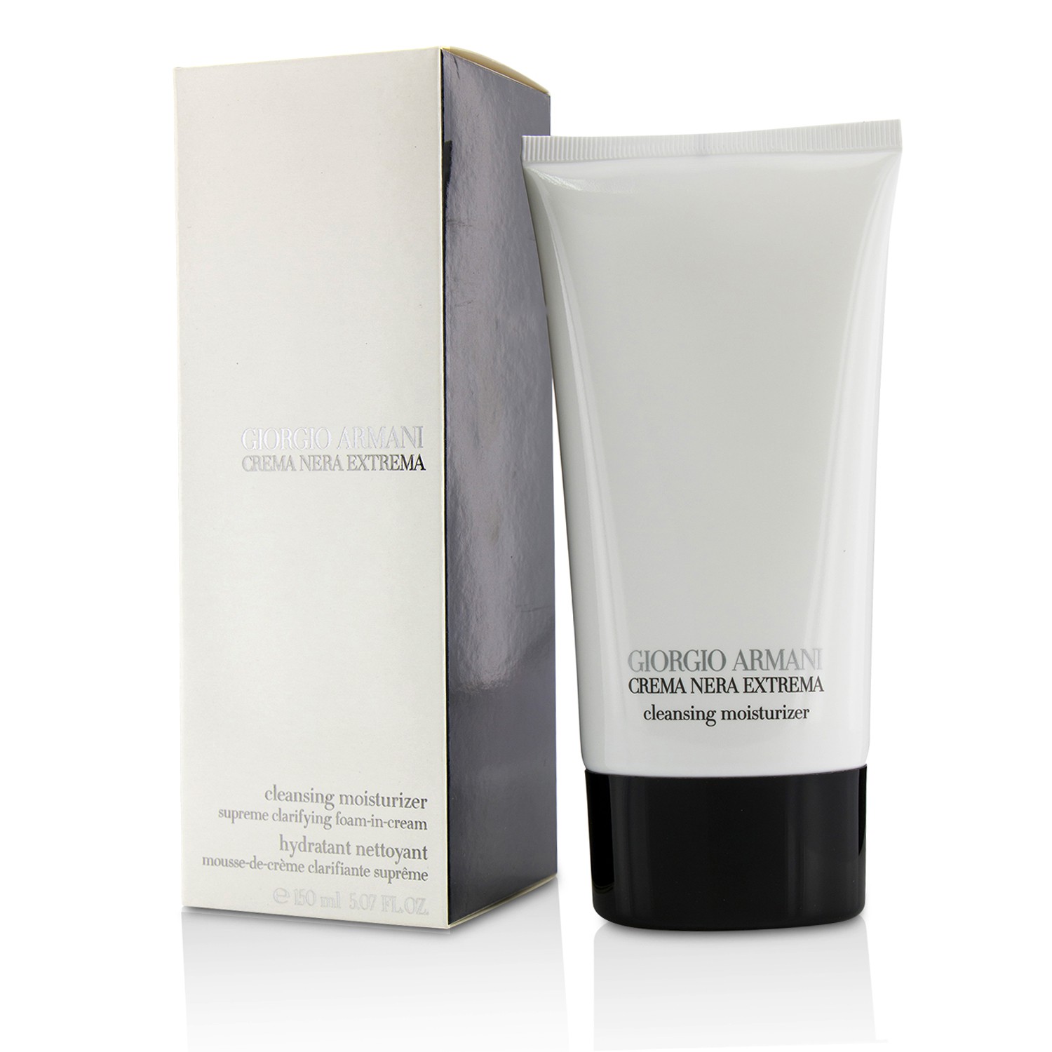 Giorgio Armani Crema Nera Extrema Supreme Clarifying Foam-In-Cream Cleanser קלינסר קצף בקרם 150ml/5.07oz