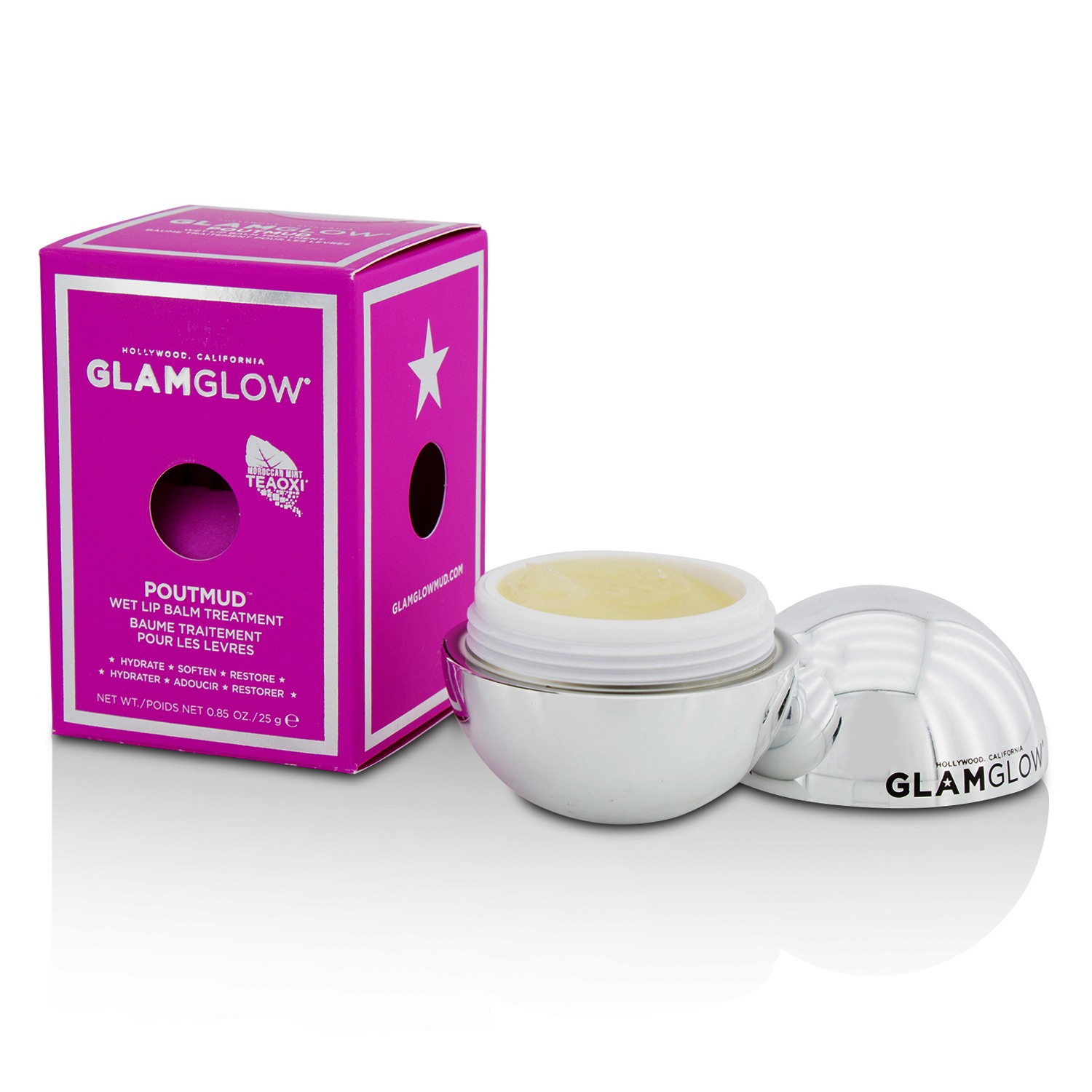 Glamglow PoutMud Wet Lip Balm Treatment 25g/0.85oz