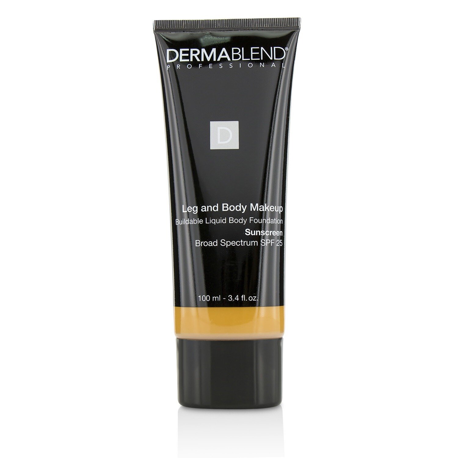 Dermablend Leg and Body Make Up Buildable Liquid Body Foundation Sunscreen Broad Spectrum SPF 25 100ml/3.4oz