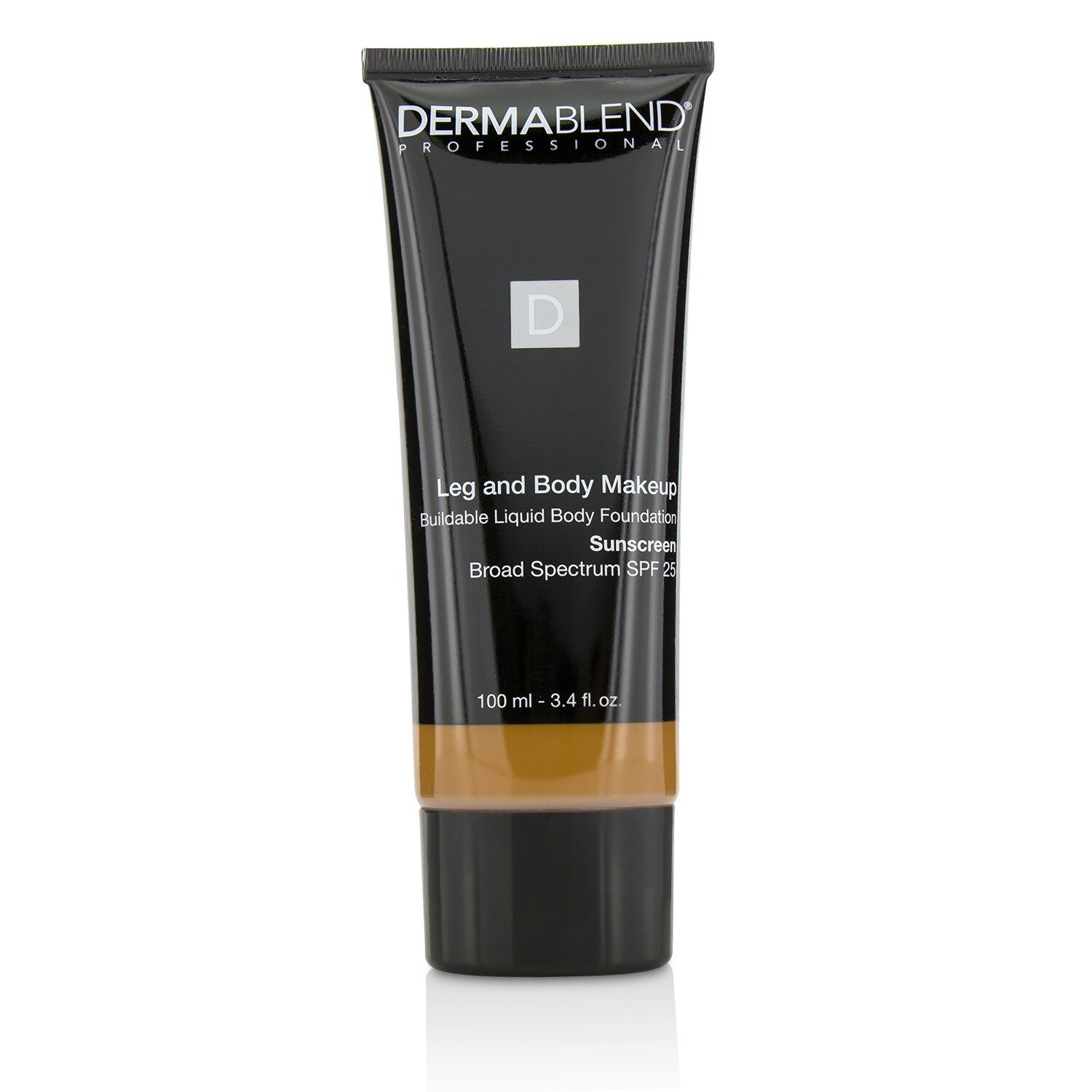 Dermablend Leg and Body Make Up Buildable Liquid Body Foundation Sunscreen Broad Spectrum SPF 25 100ml/3.4oz