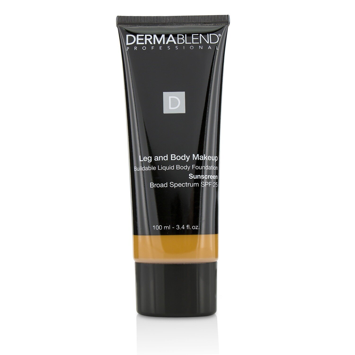 Dermablend Leg and Body Make Up Buildable Liquid Body Foundation Sunscreen Broad Spectrum SPF 25 100ml/3.4oz