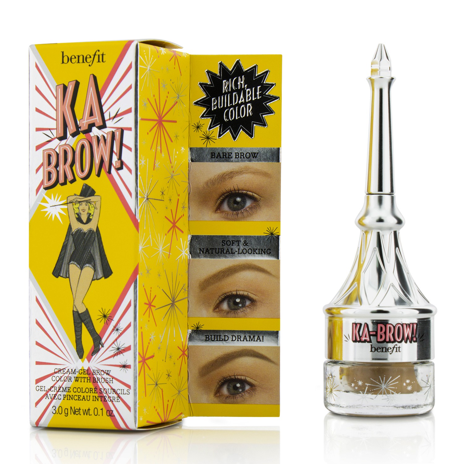 Benefit Ka Brow Cream Gel Brow Color With Brush 3g/0.1oz