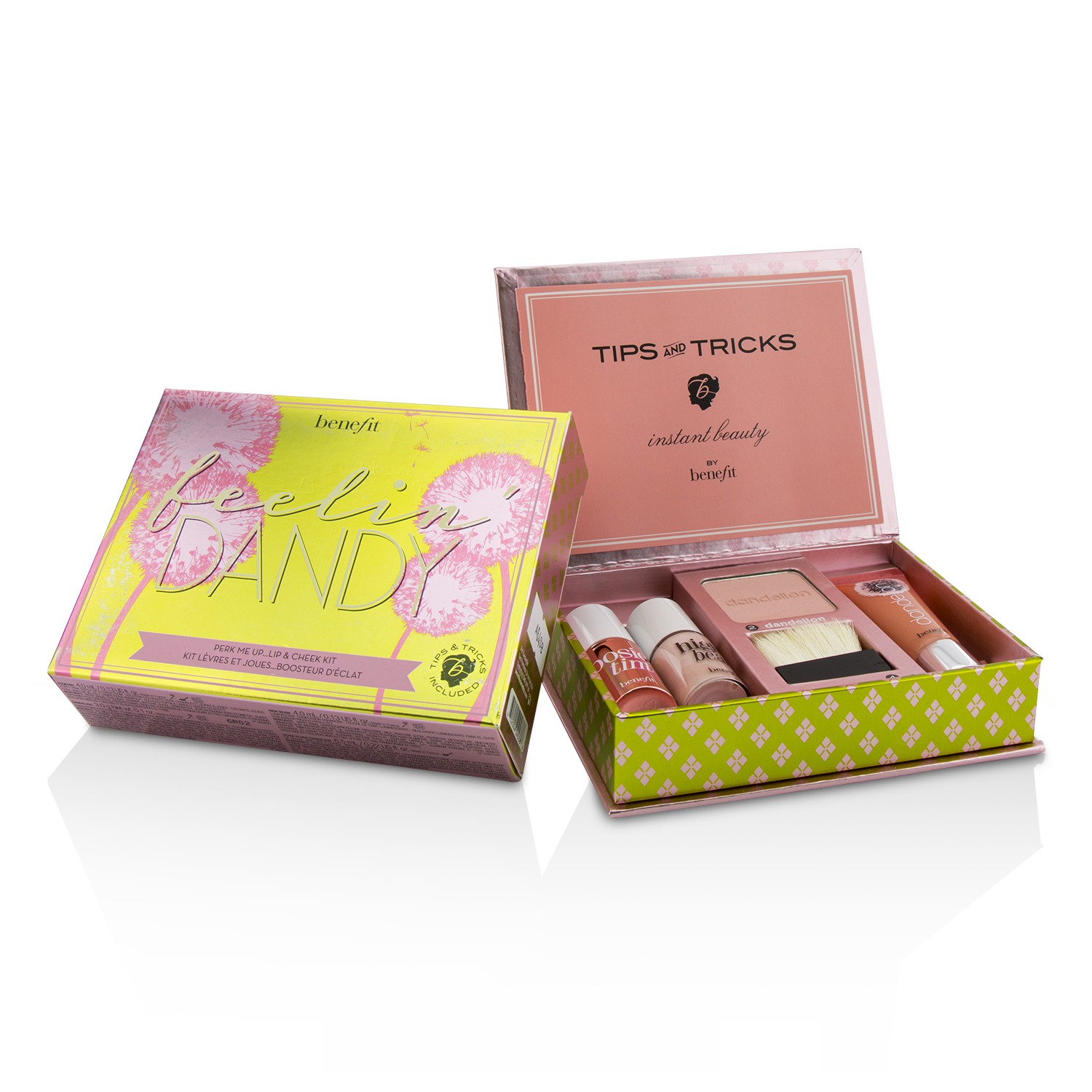 Benefit Feelin' Dandy Perk Me Up Lip & Cheek Kit 5pcs