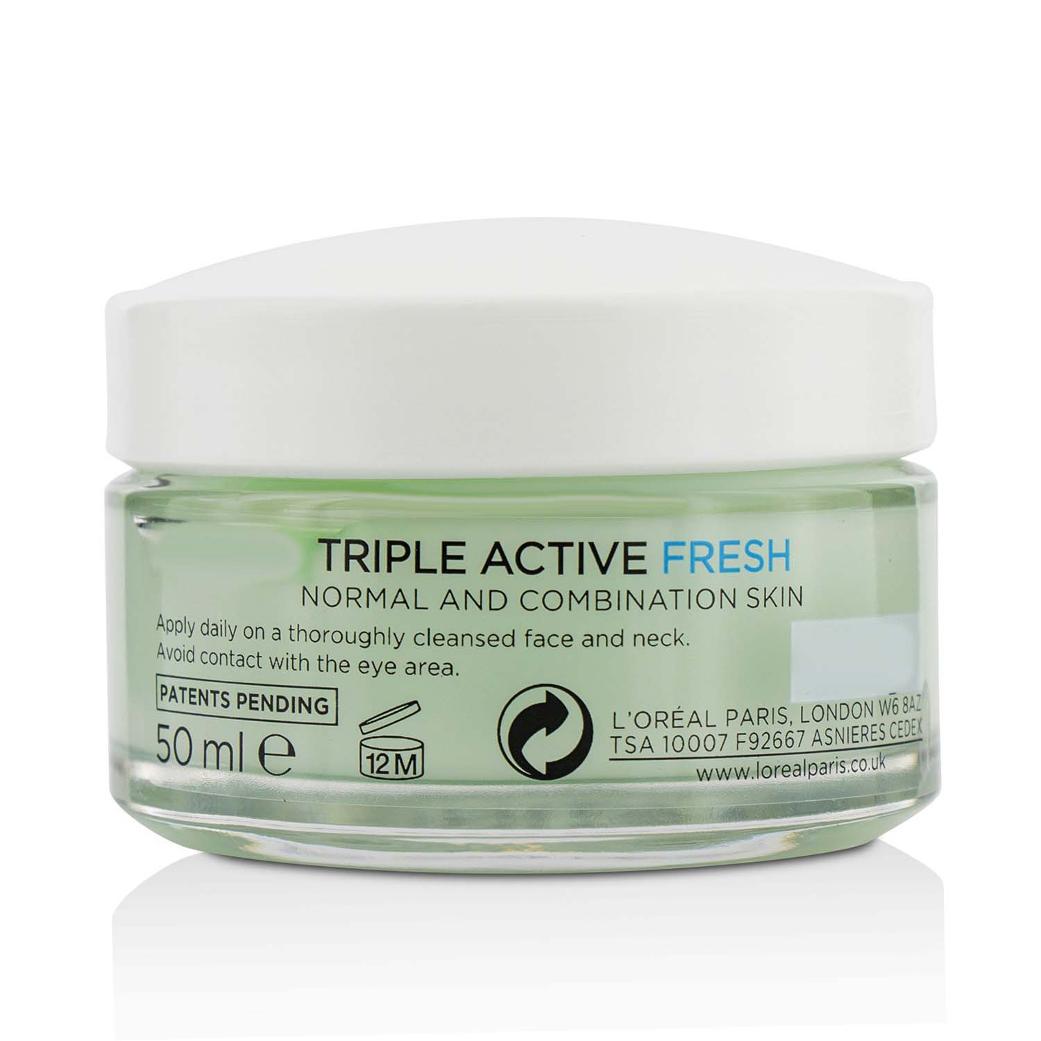 L'Oreal Triple Active Super Hydrating Fresh Gel-Cream - For Normal To Combination Skin 50ml/1.7oz