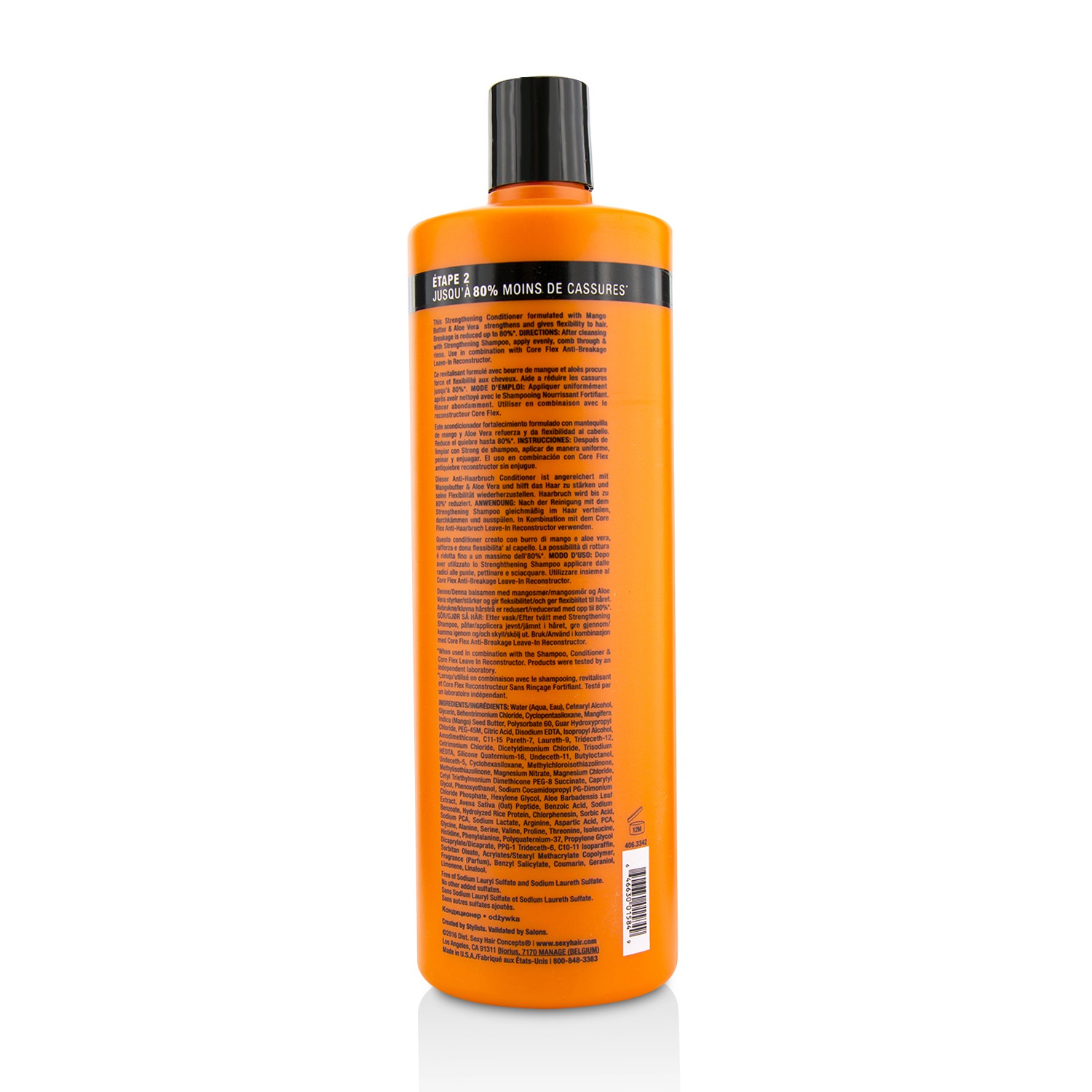 Sexy Hair Concepts Strong Sexy Hair Strengthening Nourishing Anti-Breakage Conditioner 1000ml/33.8oz