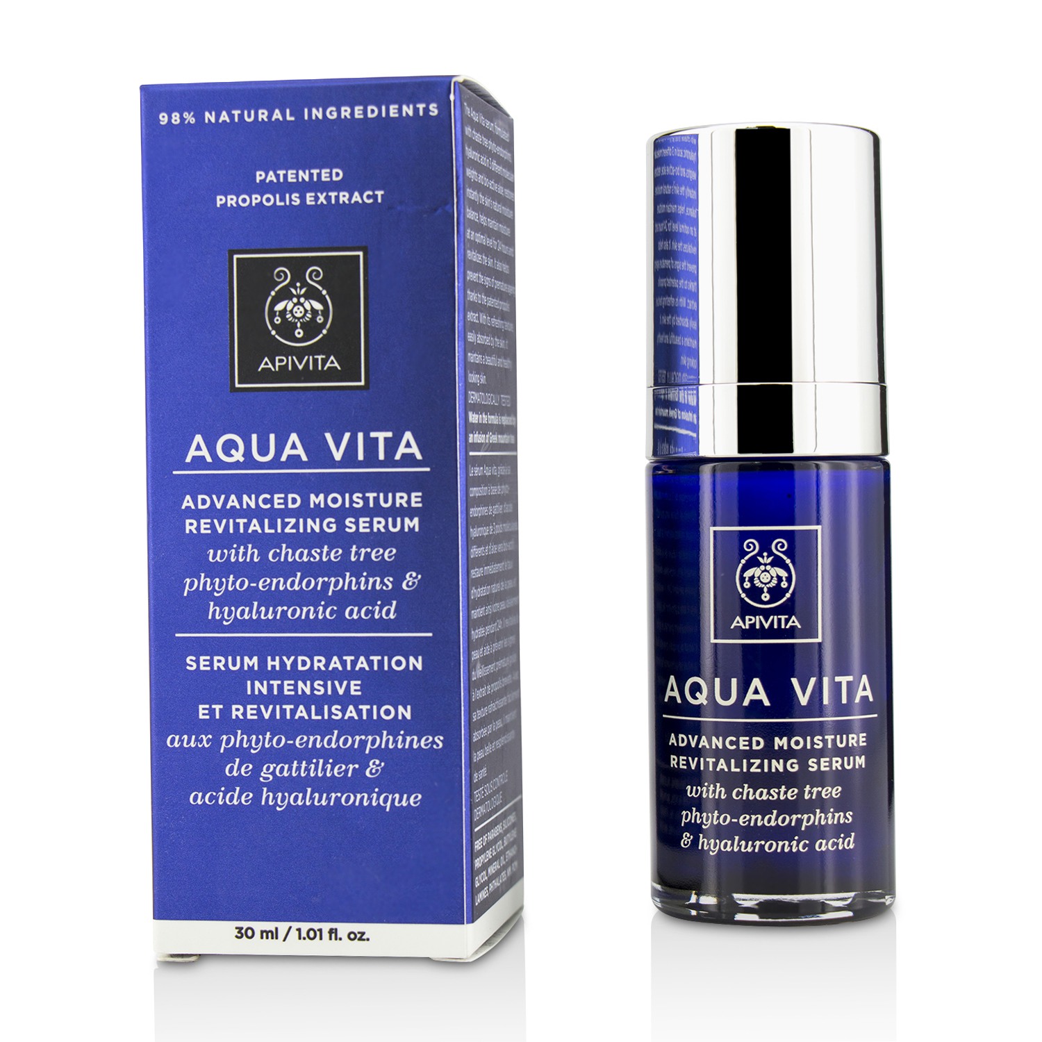 Apivita Aqua Vita Увлажняющая Восстанавливающая Сыворотка 30ml/1oz