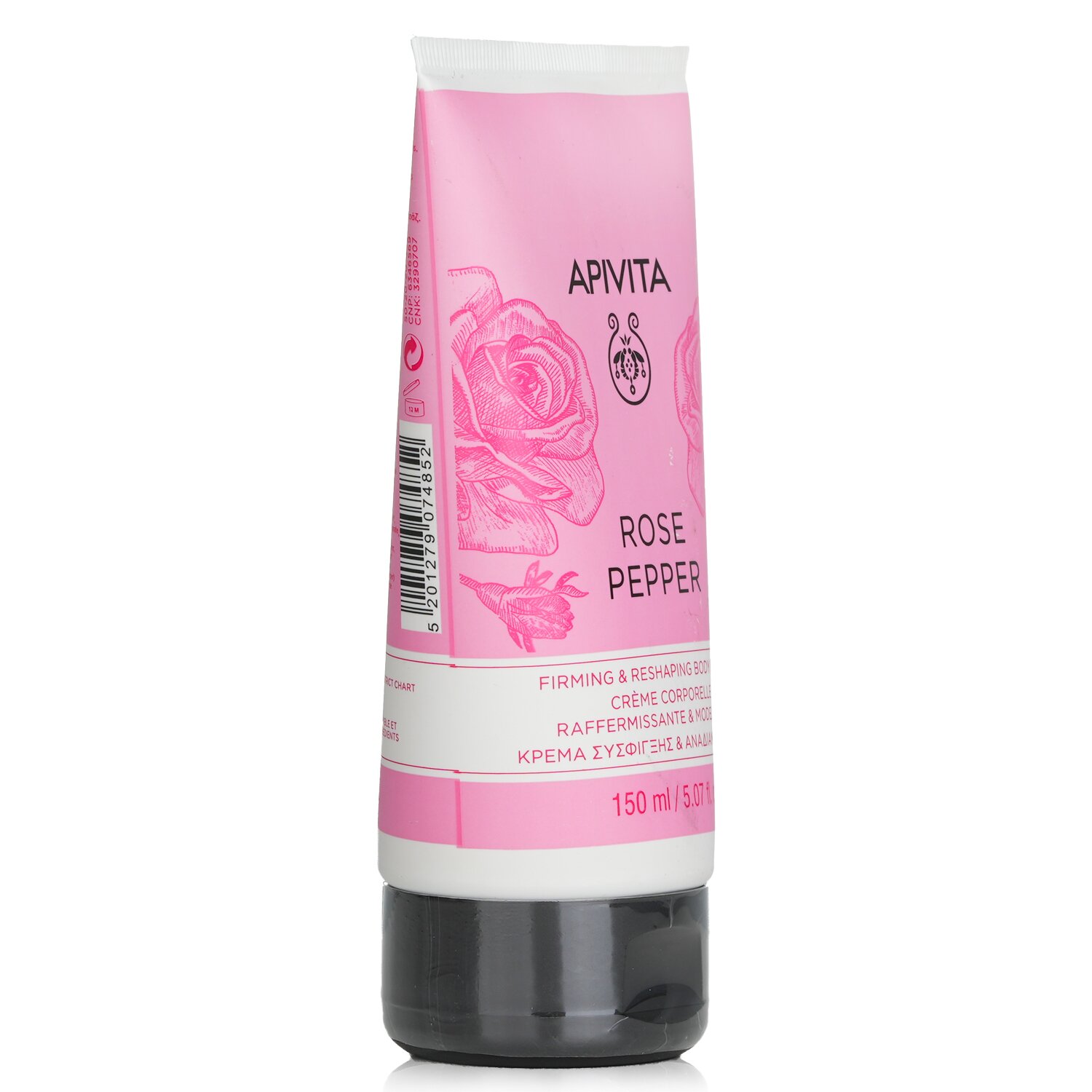 Apivita Gül Bibəri Möhkəmləşdirən və Forma Verən Bədən Kremi 150ml/5.31oz