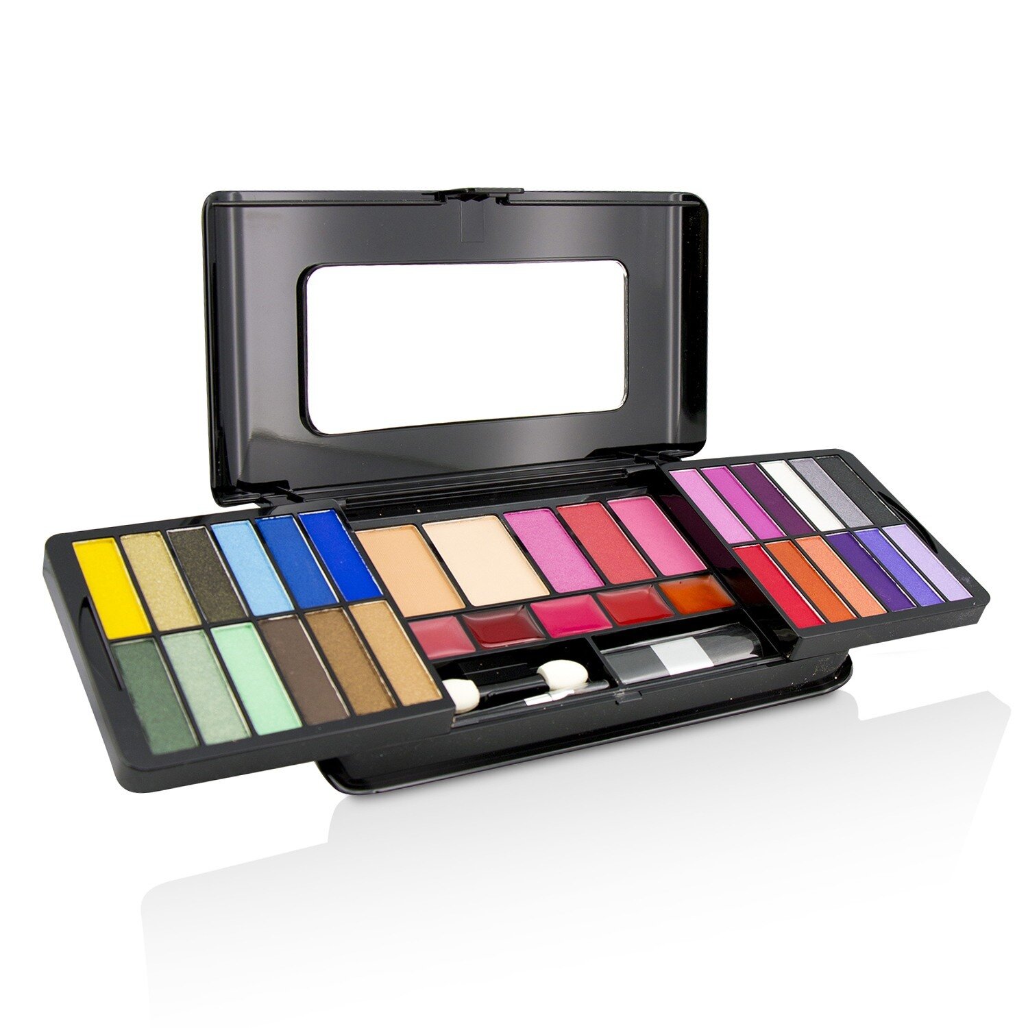 Cameleon MakeUp Kit Deluxe G2215 (24x Eyeshadow, 3x Blusher, 2x Pressed Powder, 5x Lipgloss, 2x Applicator) Picture Color