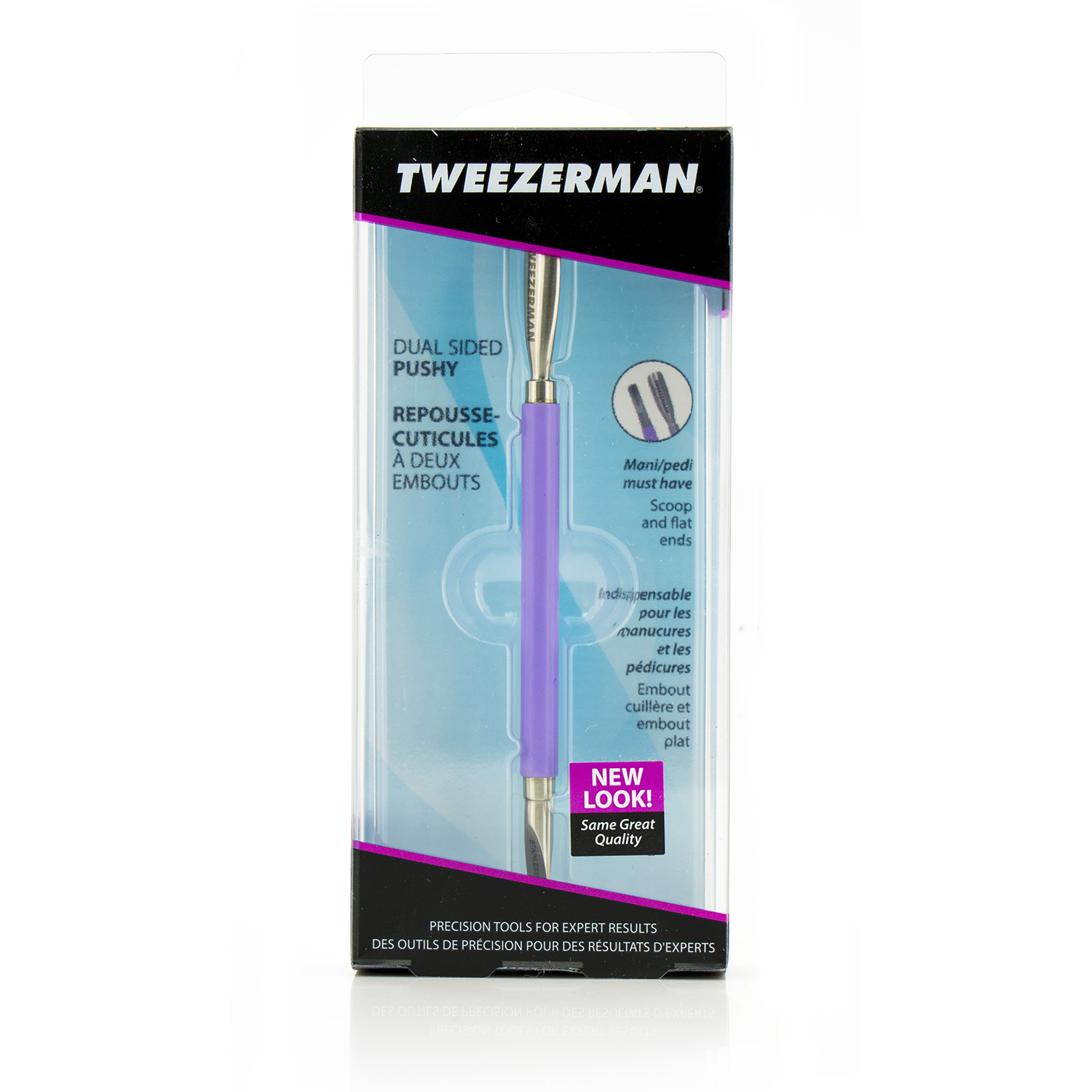 Tweezerman Dual Sided Pushy Picture Color