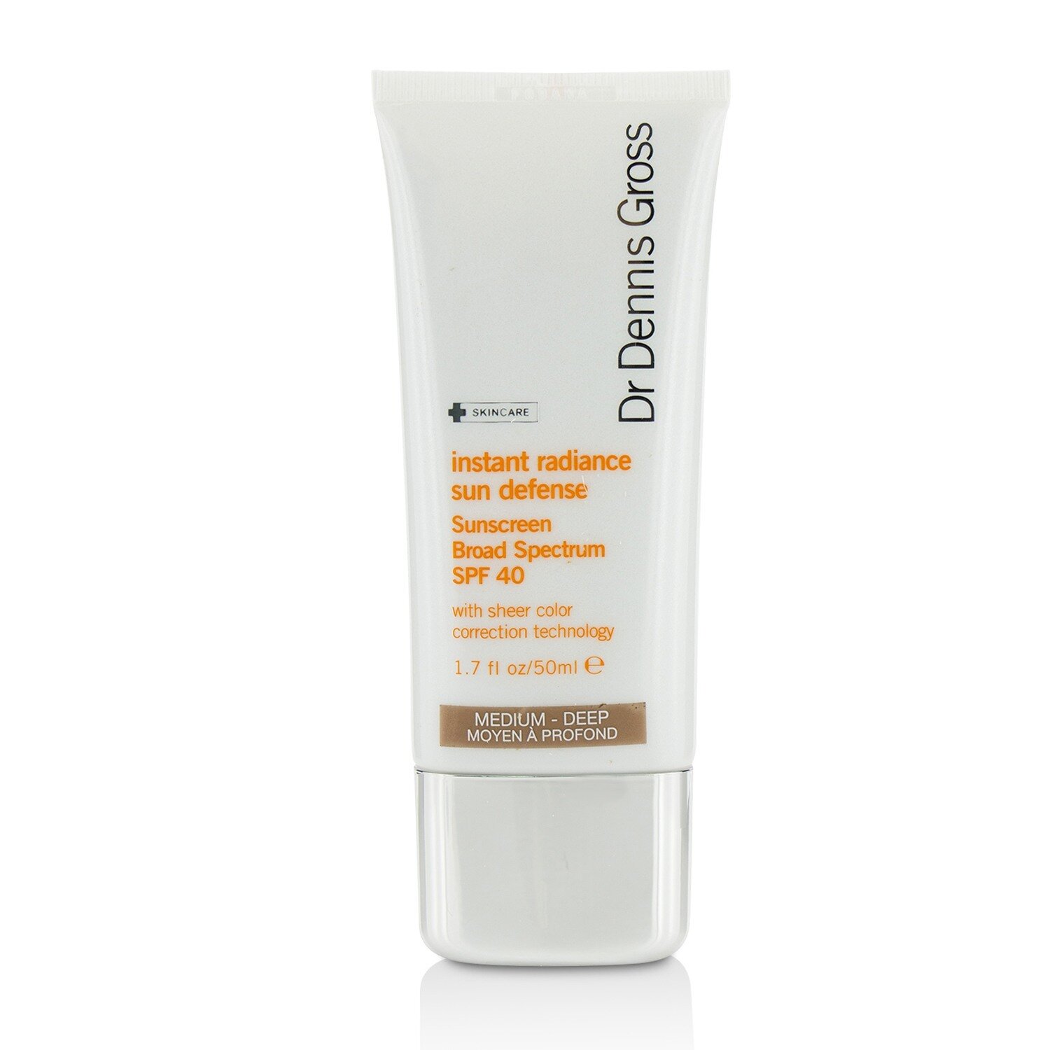 Dr Dennis Gross Instant Radiance Sun Defense Sunscreen Broad Spectrum SPF 40- Medium - Deep 50ml/1.7oz