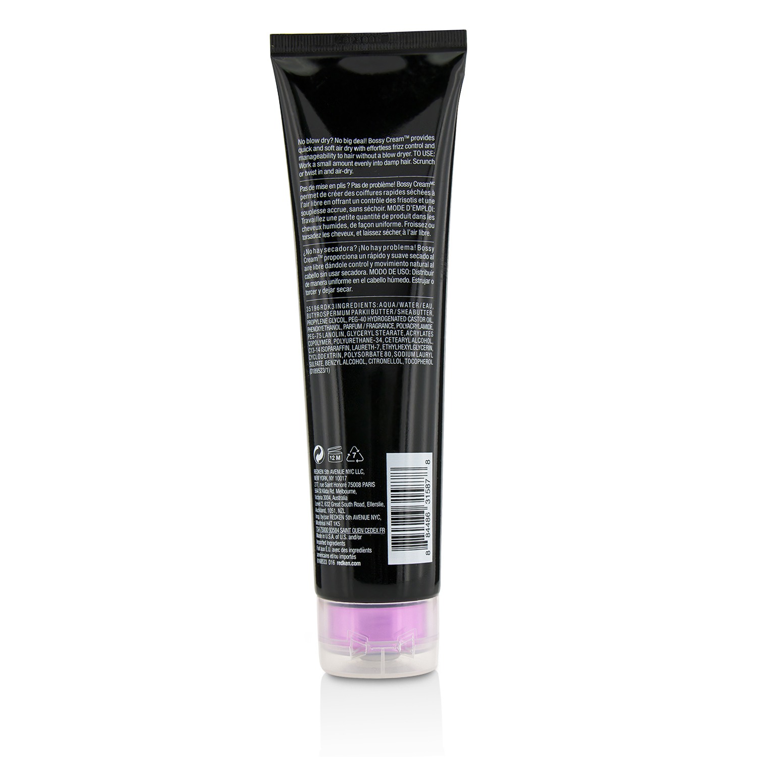 Redken No Blow Dry Bossy Cream (For Coarse, Wild Hair) 150ml/5oz