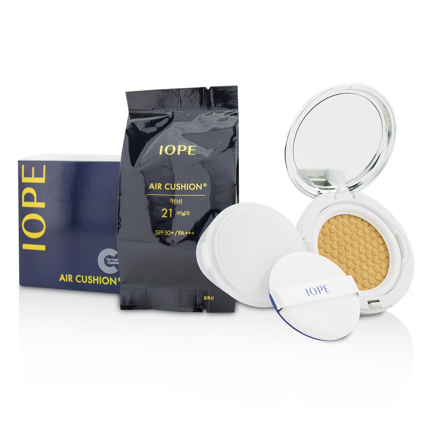 IOPE Air Cushion SPF50 With Extra Refill 2x15g/0.525oz