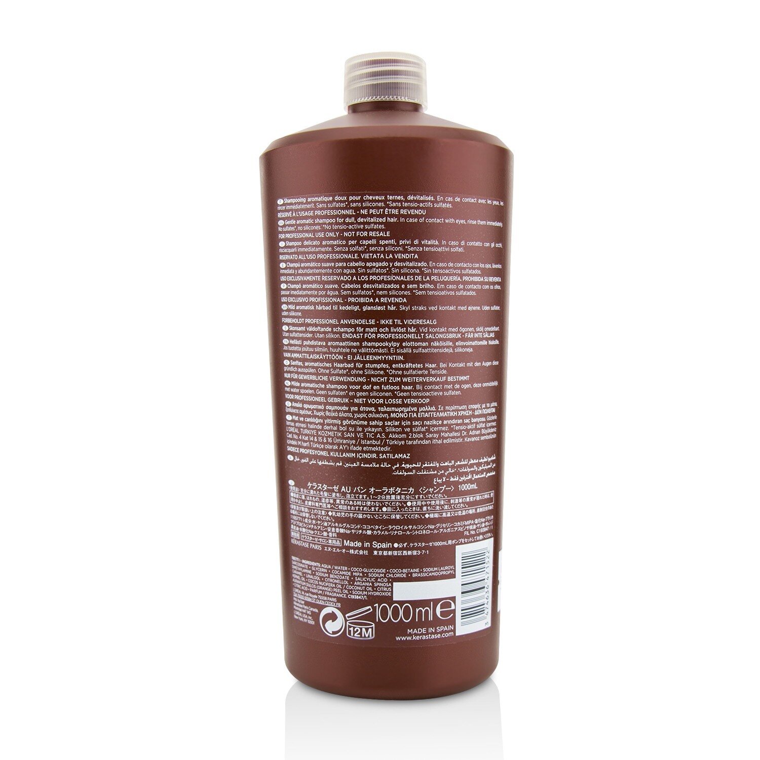 Kerastase Aura Botanica Bain Micellaire Gentle Aromatic Shampoo (For Dull, Devitalized Hair) 1000ml/34oz