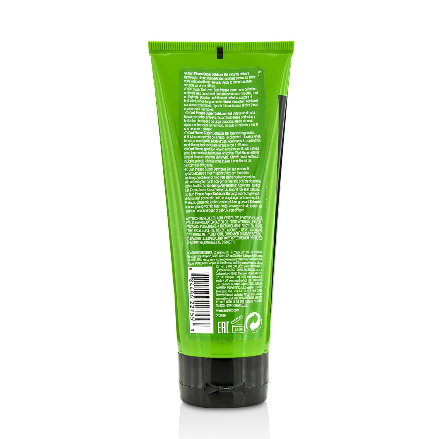 Matrix Total Results Curl Please Super Defrizzer Curl Defining Gel 200ml/6.8oz