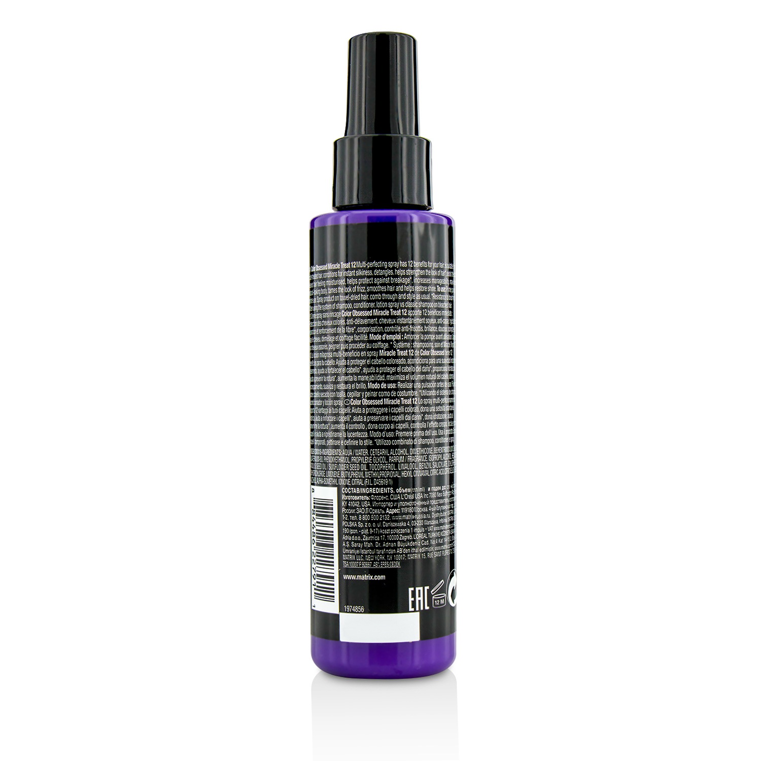 Matrix Total Results Color Obsessed Miracle Treat 12 (Multi-Perfecting Spray) 125ml/4.2oz