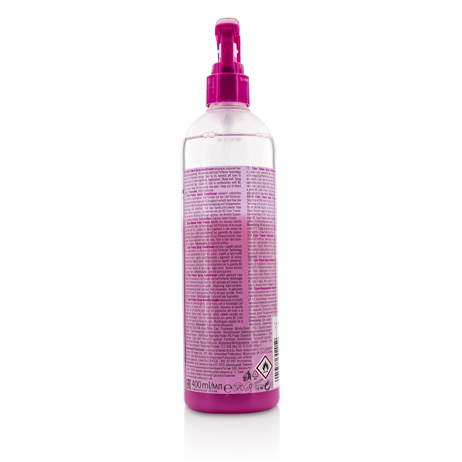 Schwarzkopf 施華蔻 秀髮護色pH 4.5護髮噴霧（染色髮質） 400ml/13.6oz