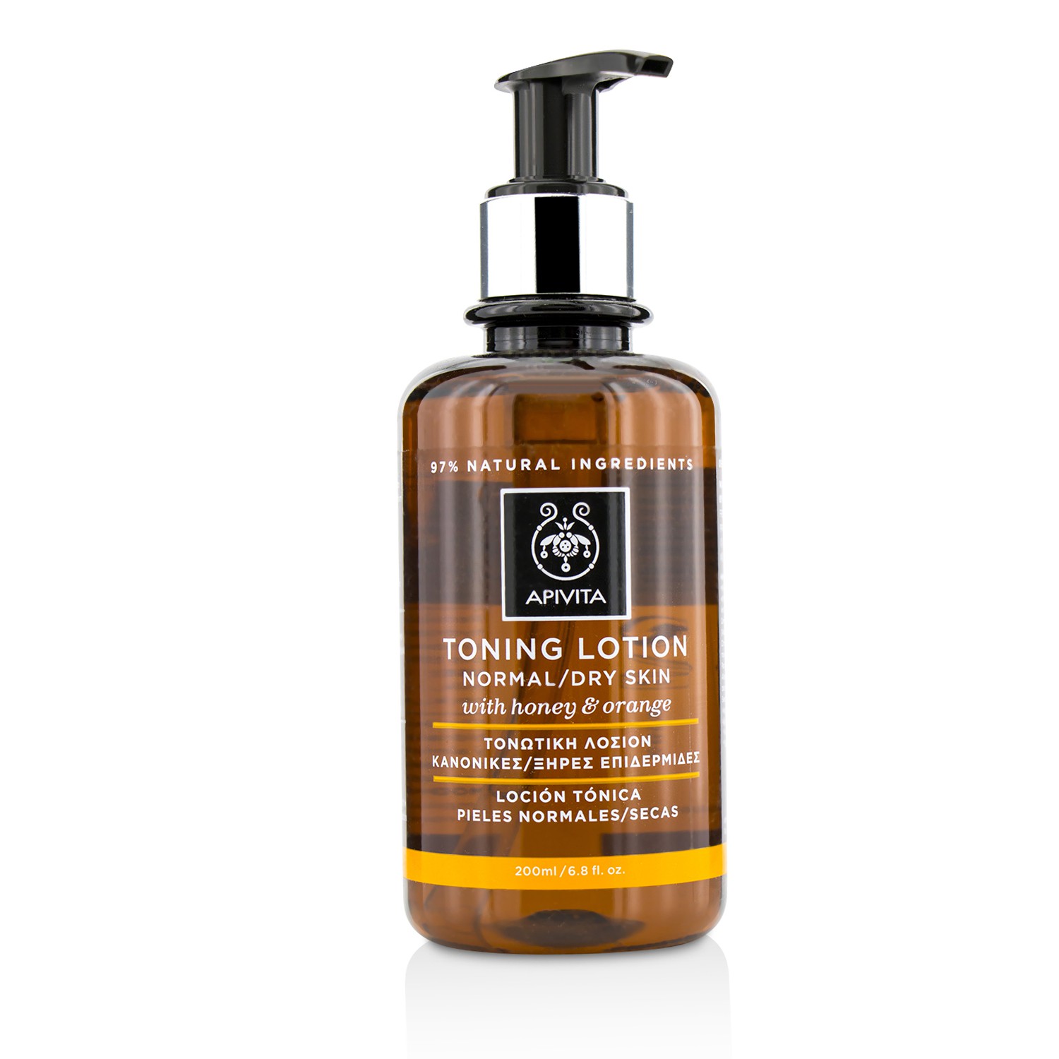 Apivita Toning Lotion With Honey and Orange - For Normal Or Dry Skin 200ml/6.8oz