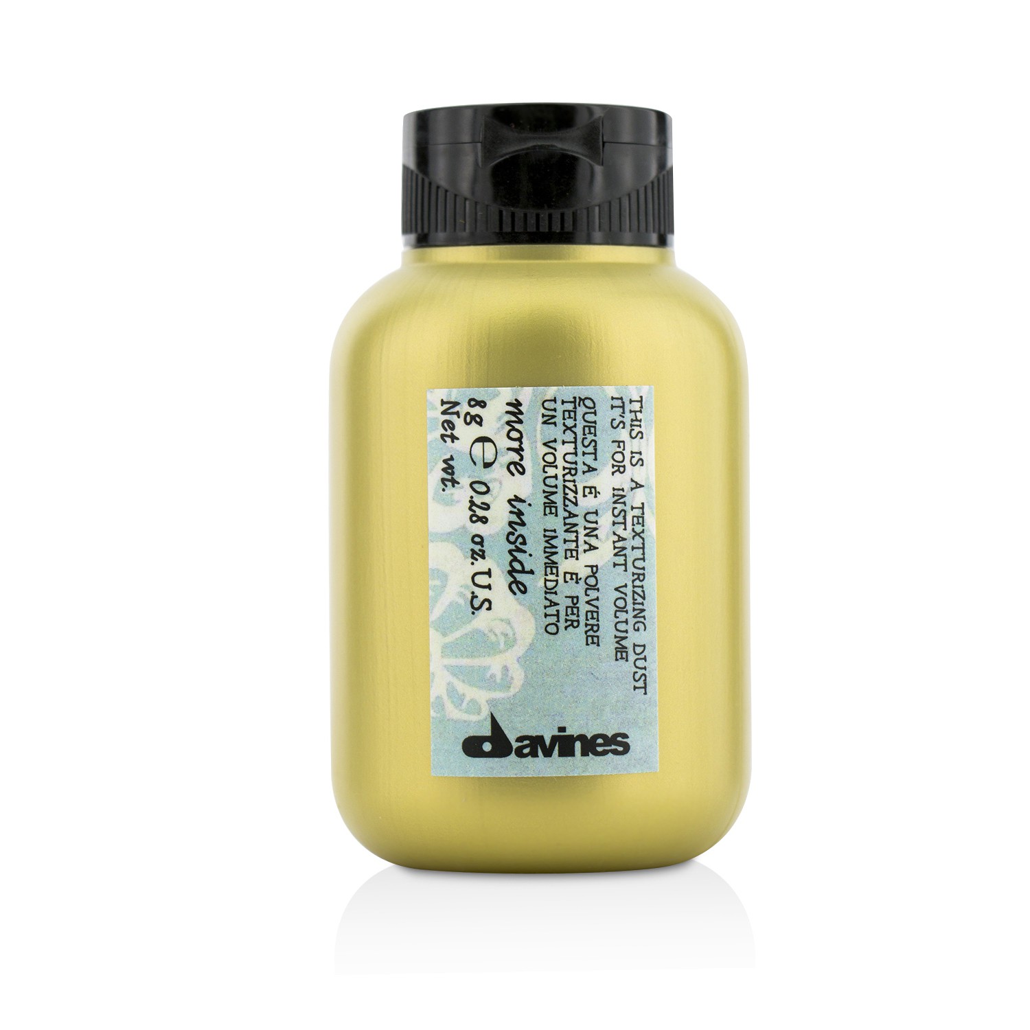 Davines More Inside This Is A Texturizing Dust (For Instant Volume) 8g/0.28oz