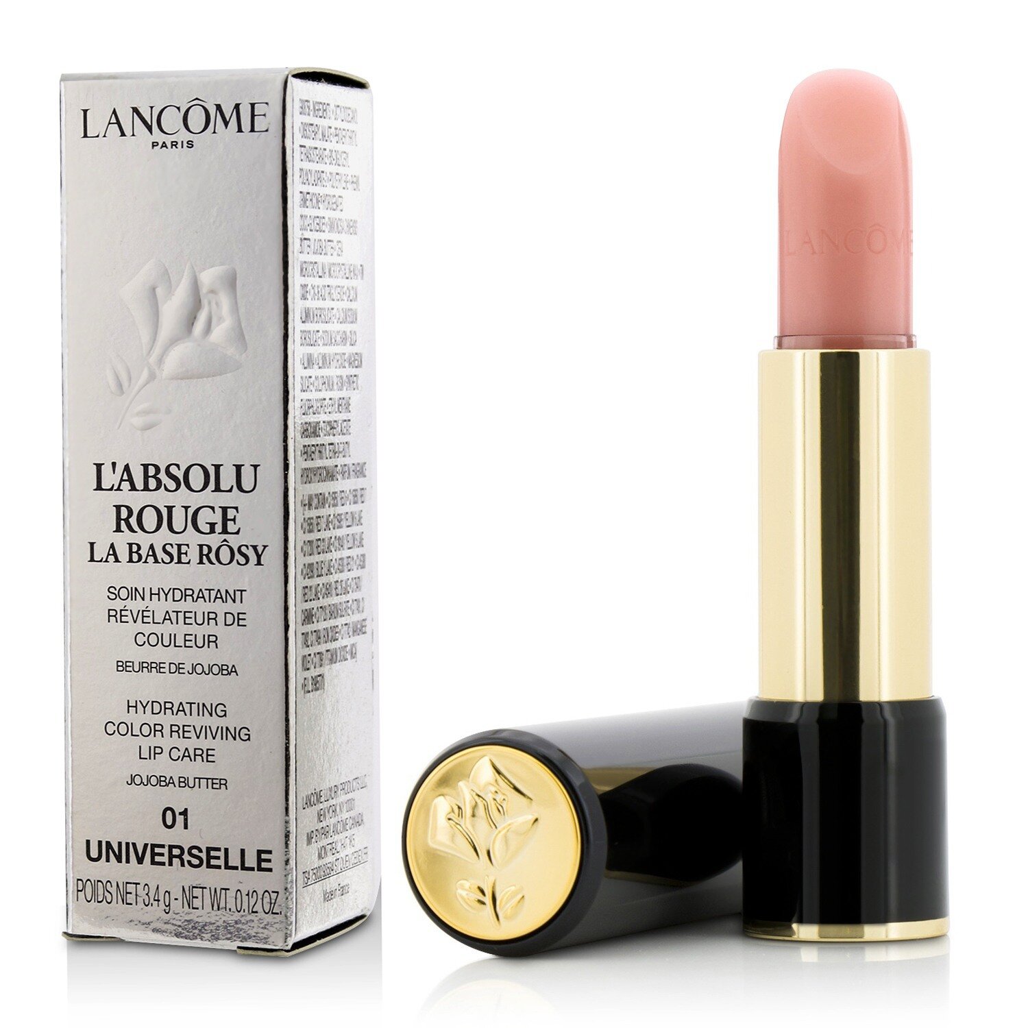 랑콤 Lancome 압솔뤼 루즈 라 베이스 로지 3.4g/0.12oz