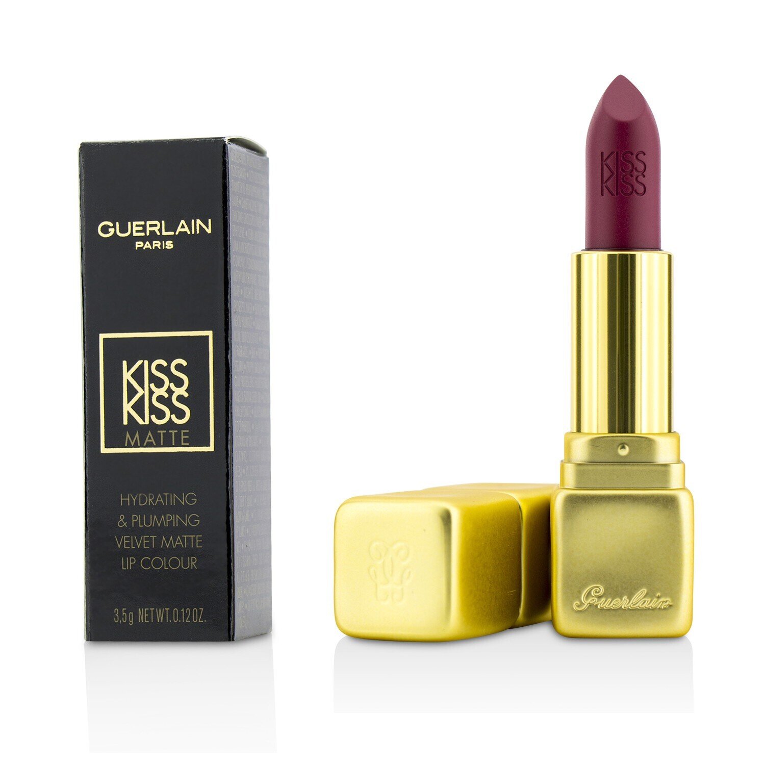 Guerlain لون شفاه غير لامع مرطب KissKiss Matte 3.5g/0.12oz