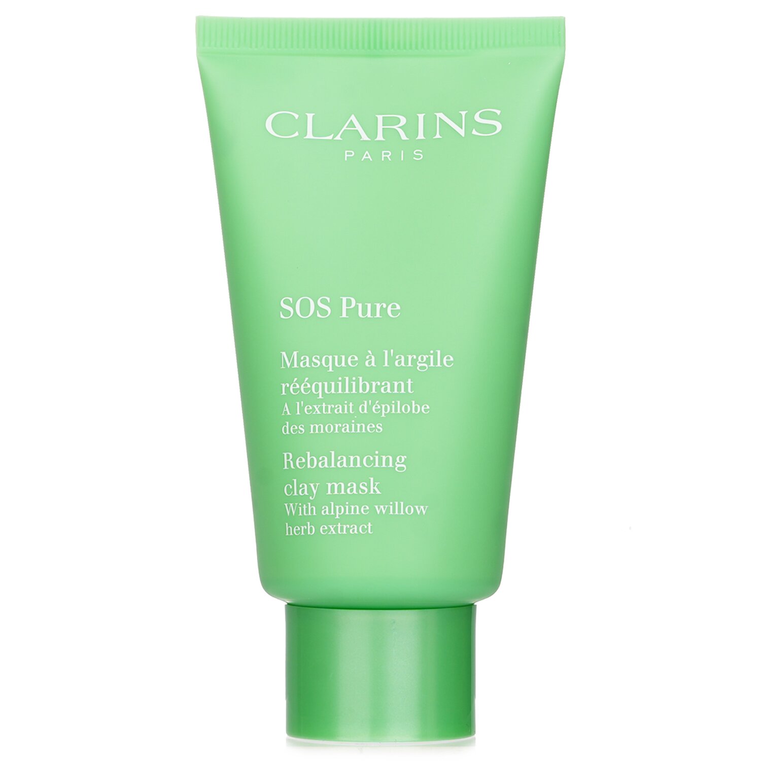 Clarins SOS Pure Балансирующая Маска с Глиной и Альпийской Ивой - для Комбинированной и Жирной Кожи 75ml/2.3oz