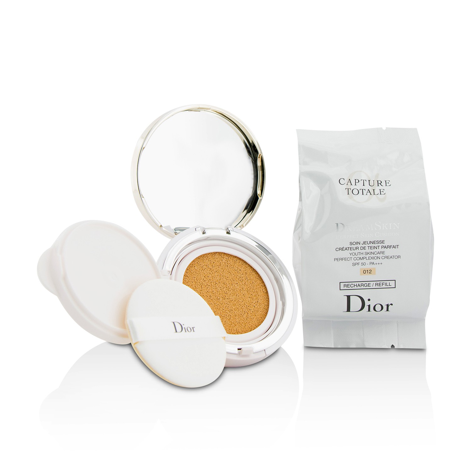 Christian Dior Capture Totale Dreamskin Perfect Skin Cushion SPF 50 With Extra Refill 2x15g/0.5oz