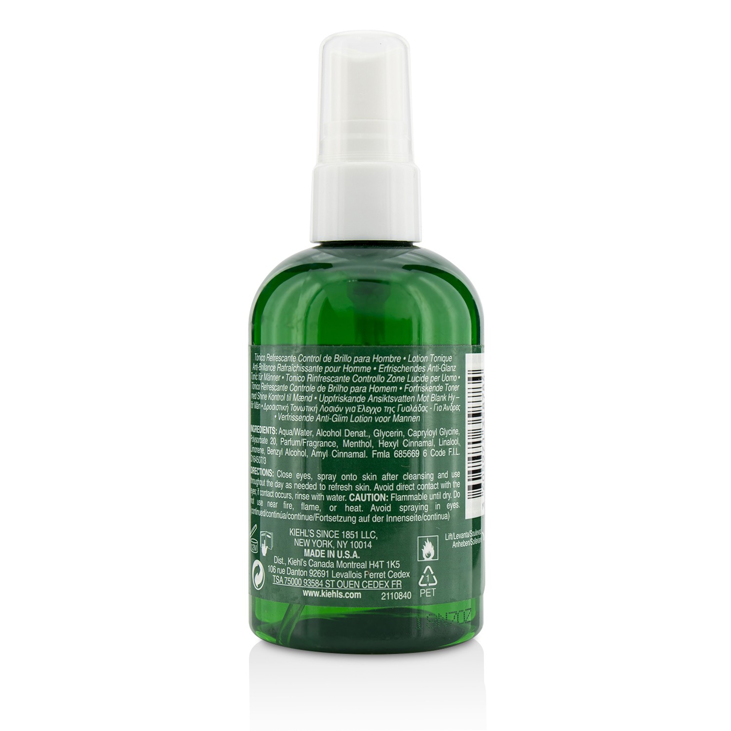 Kiehl's Men's Oil Eliminator Refreshing Shine Control Toner 125ml/4.2oz