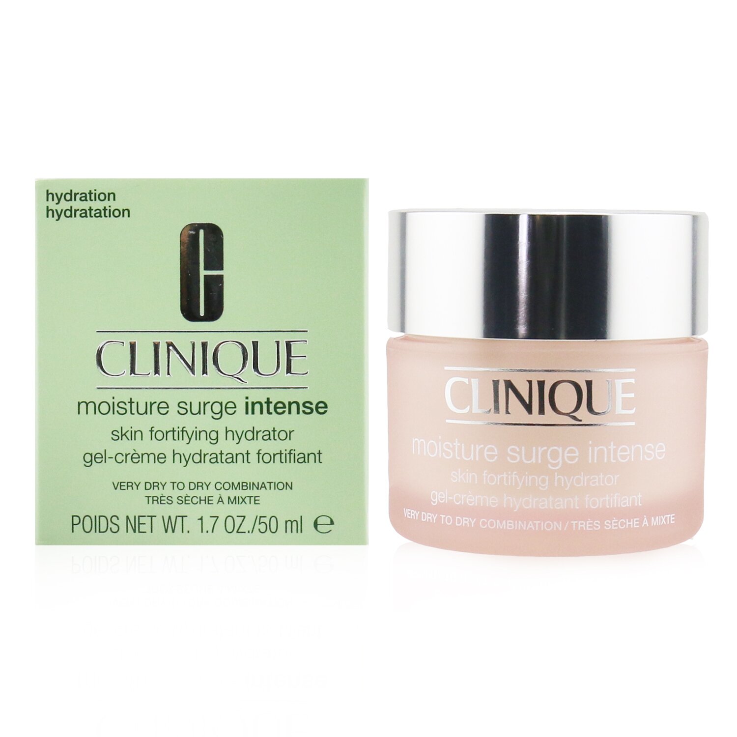 Clinique Moisture Surge Intense Skin Fortifying Hydrator -Very Dry/Dry Combination (Box Slightly Damaged) 50ml/1.7oz