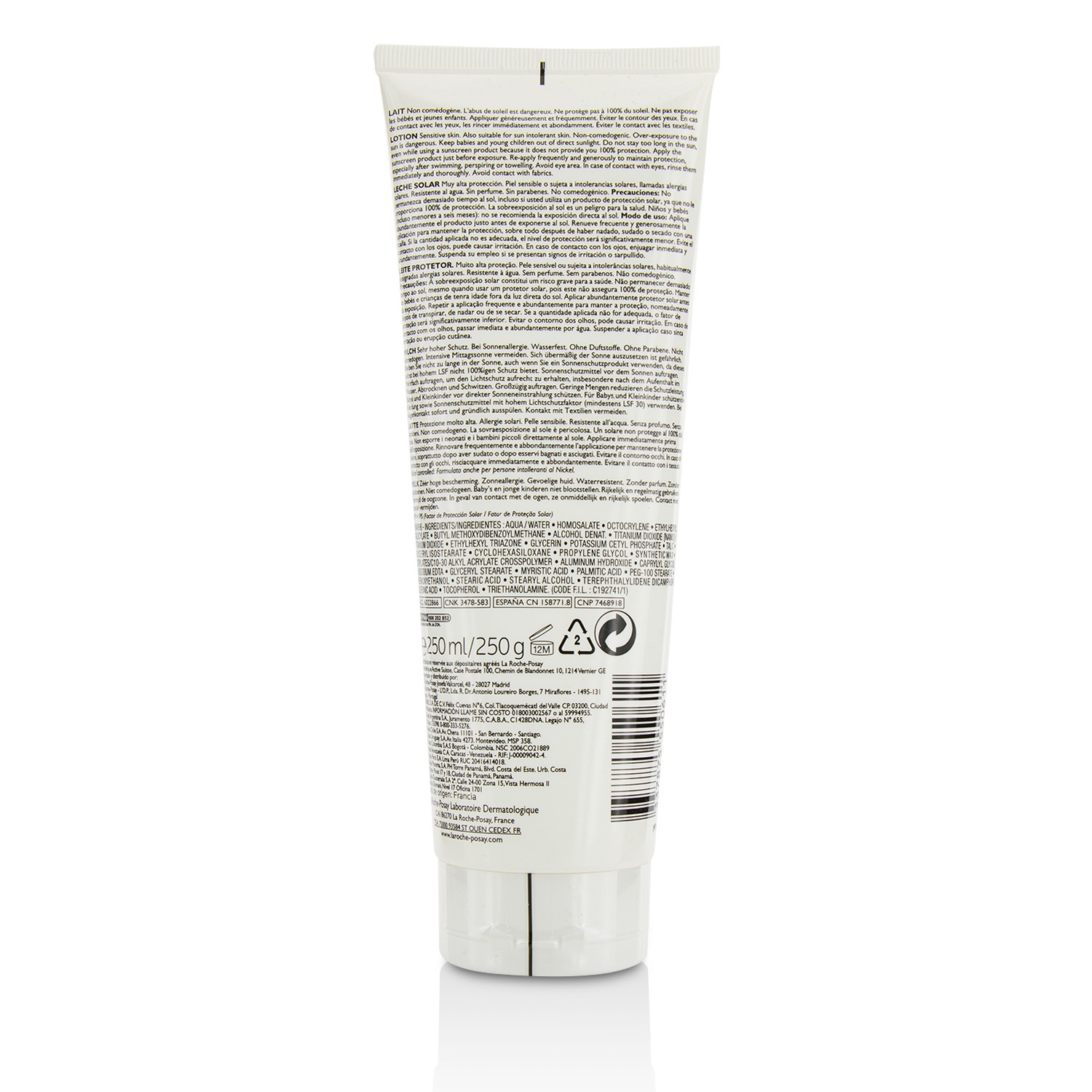 La Roche Posay Anthelios XL Lotion SPF50+ - Comfort 250ml/8.33oz