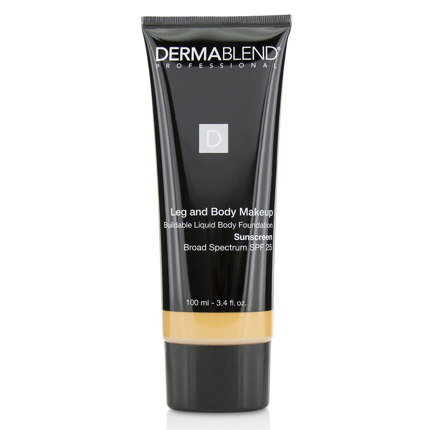 Dermablend Maquillaje Corporal Líquido Edificable de Piernas y Cuerpo Protector Espectro Amplio SPF 25 100ml/3.4oz