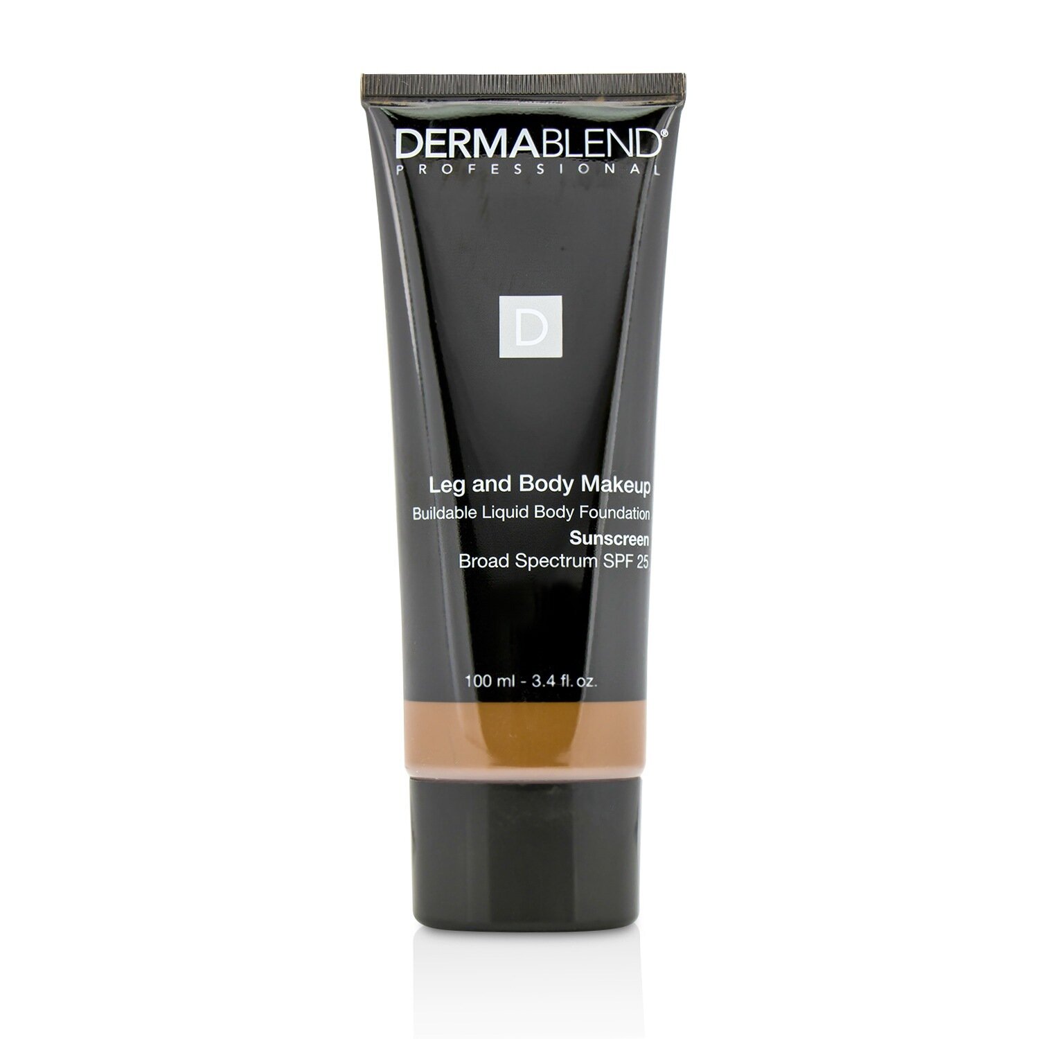 Dermablend Leg and Body Make Up Buildable Liquid Body Foundation Sunscreen Broad Spectrum SPF 25 100ml/3.4oz