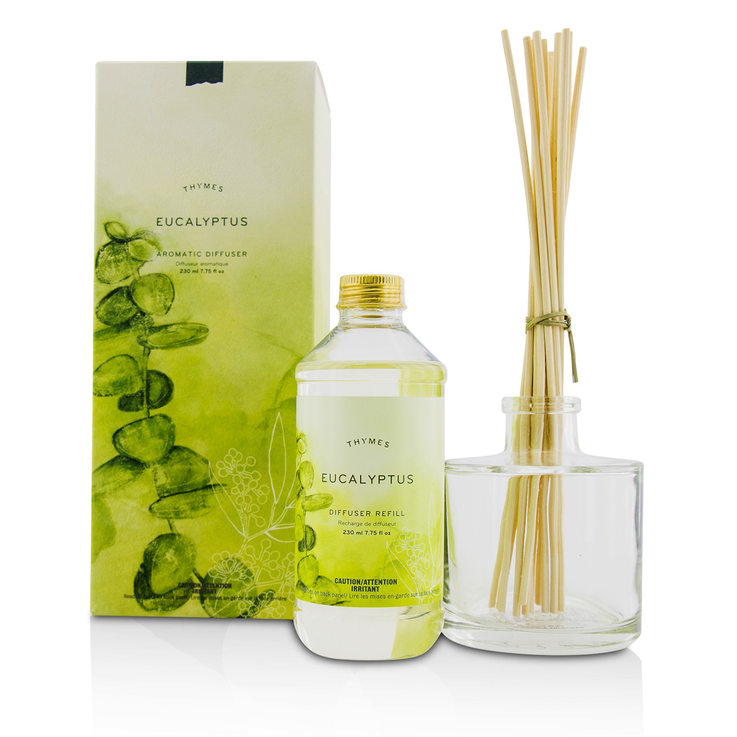 Thymes Aromatic Diffuser - Eucalyptus 230ml/7.75oz