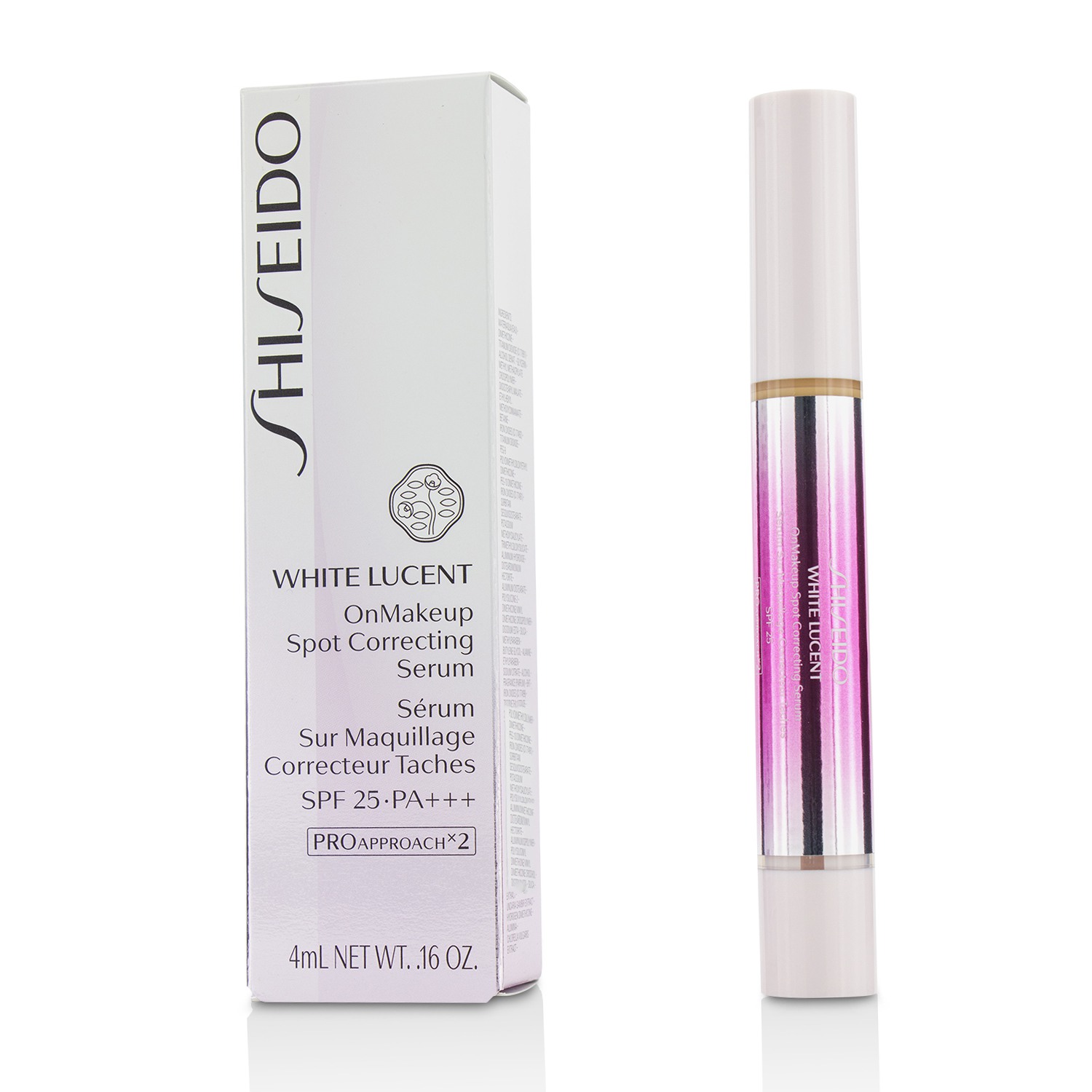 Shiseido White Lucent OnMakeup Suero Corrector de Puntos SPF 25 PA+++ 4ml/0.16oz