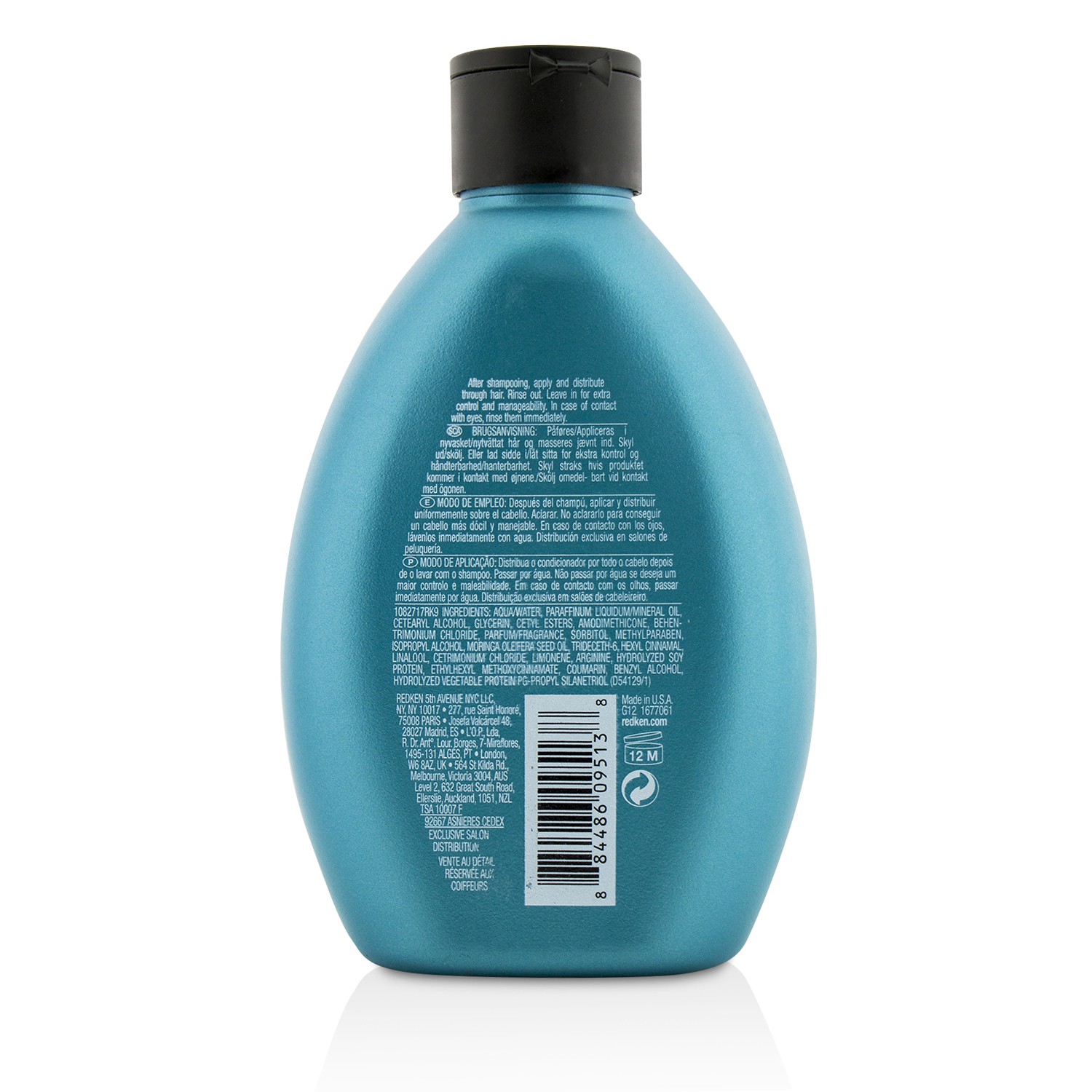 Redken Curvaceous Conditioner - Leave-In/Rinse-Out (For Loose Waves to Spiral Curls) 250ml/8.5oz