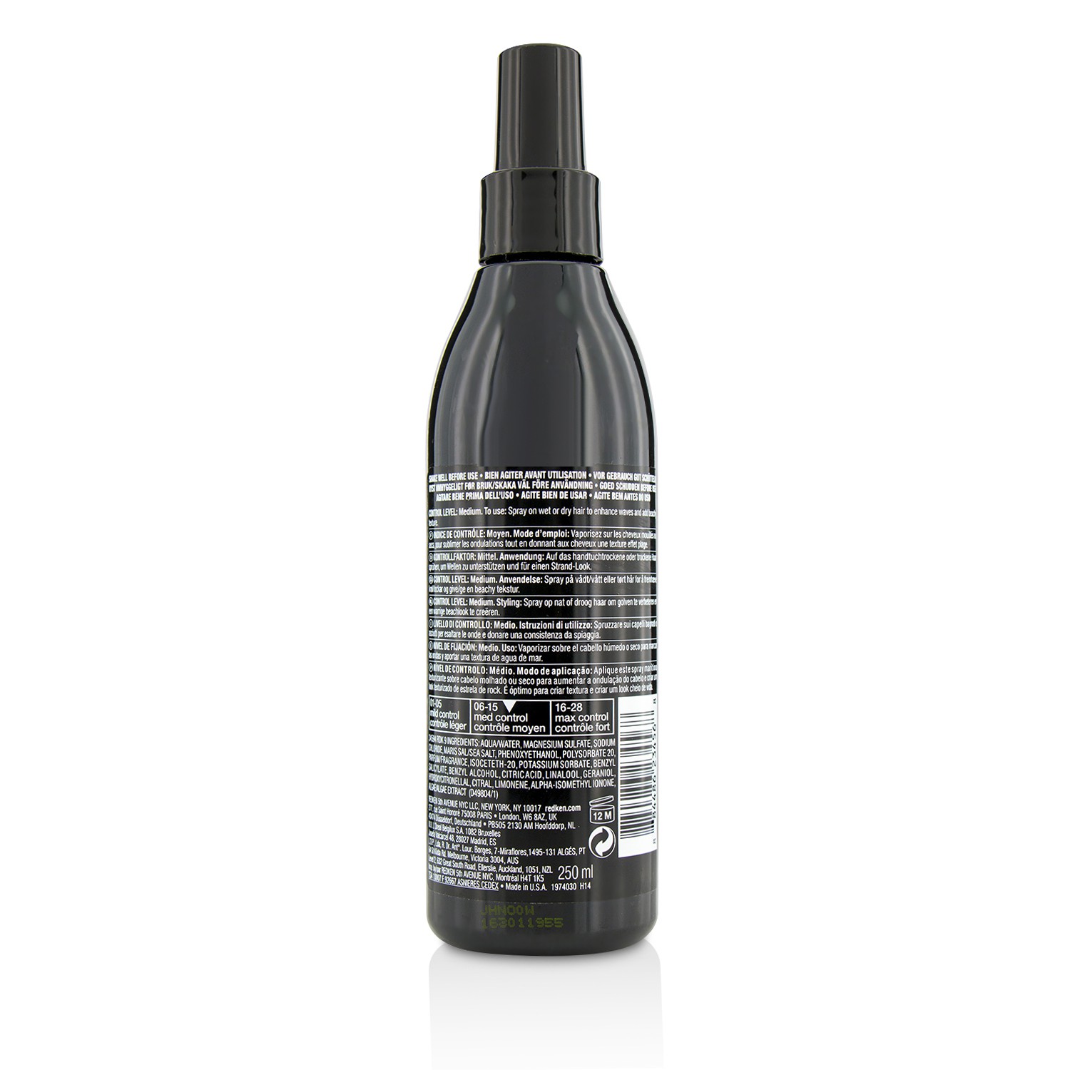 Redken 波浪07海盐护发喷雾 250ml/8.5oz