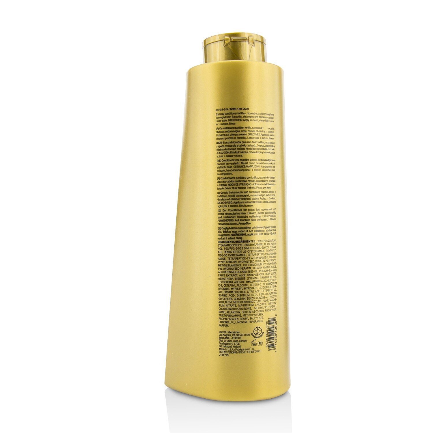 Joico K-Pak Acondicionador (Sin Bomba) 1000ml/33.8oz