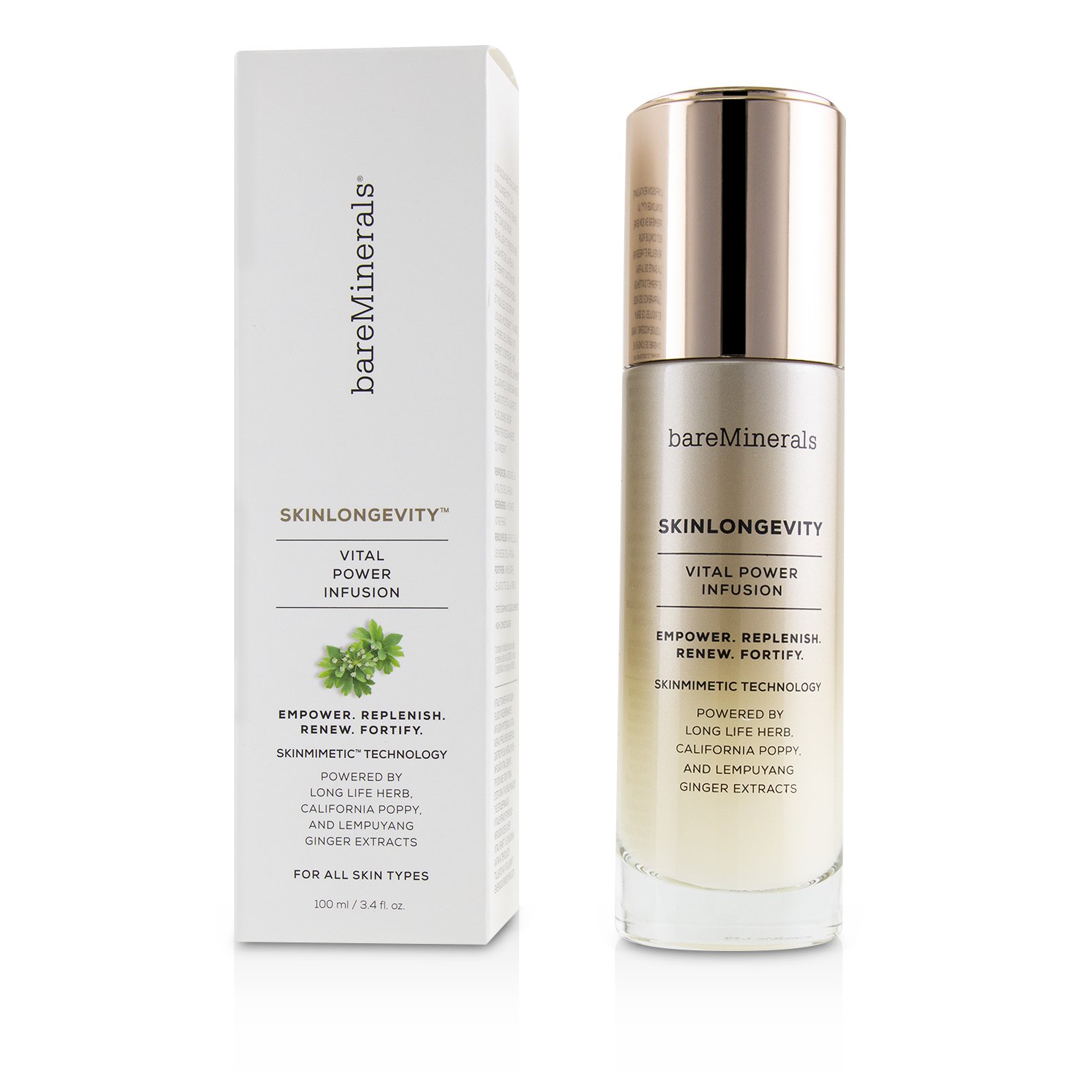 BareMinerals Skinlongevity Vital Infusión de Poder 100ml/3.4oz