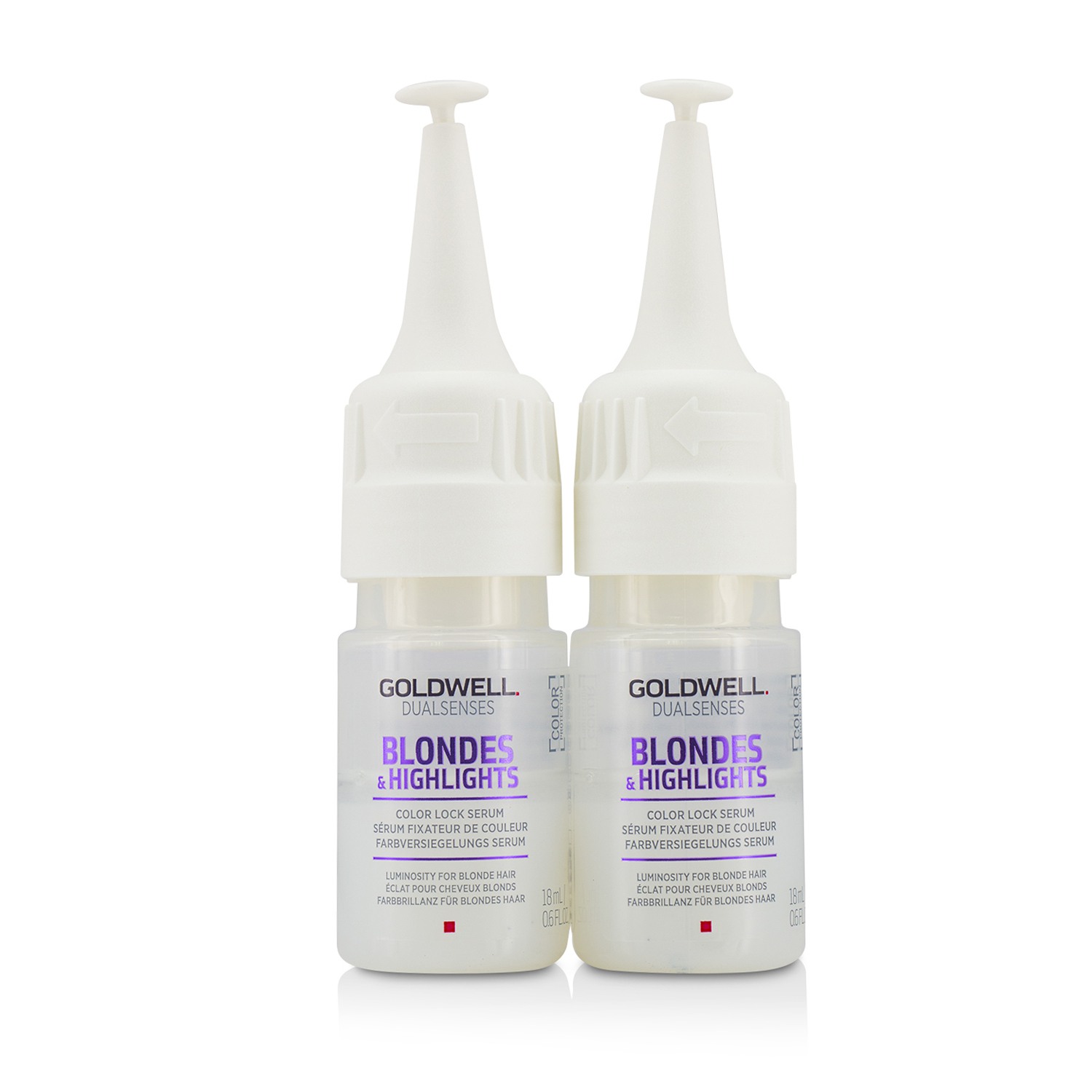 Goldwell Dual Senses Blondes & Highlights Color Lock Serum (Luminosity For Blonde Hair) 12x18ml/0.6oz