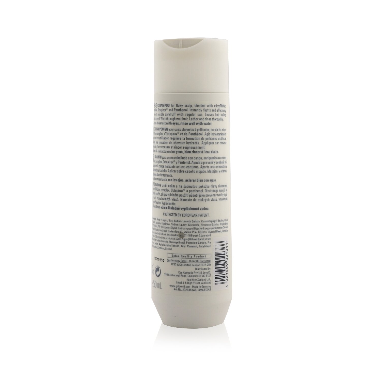 Goldwell Dual Senses Scalp Specialist Champú Anti-Caspa (Limpiador Para Cuero Cabelludo Escamoso) 250ml/8.4oz