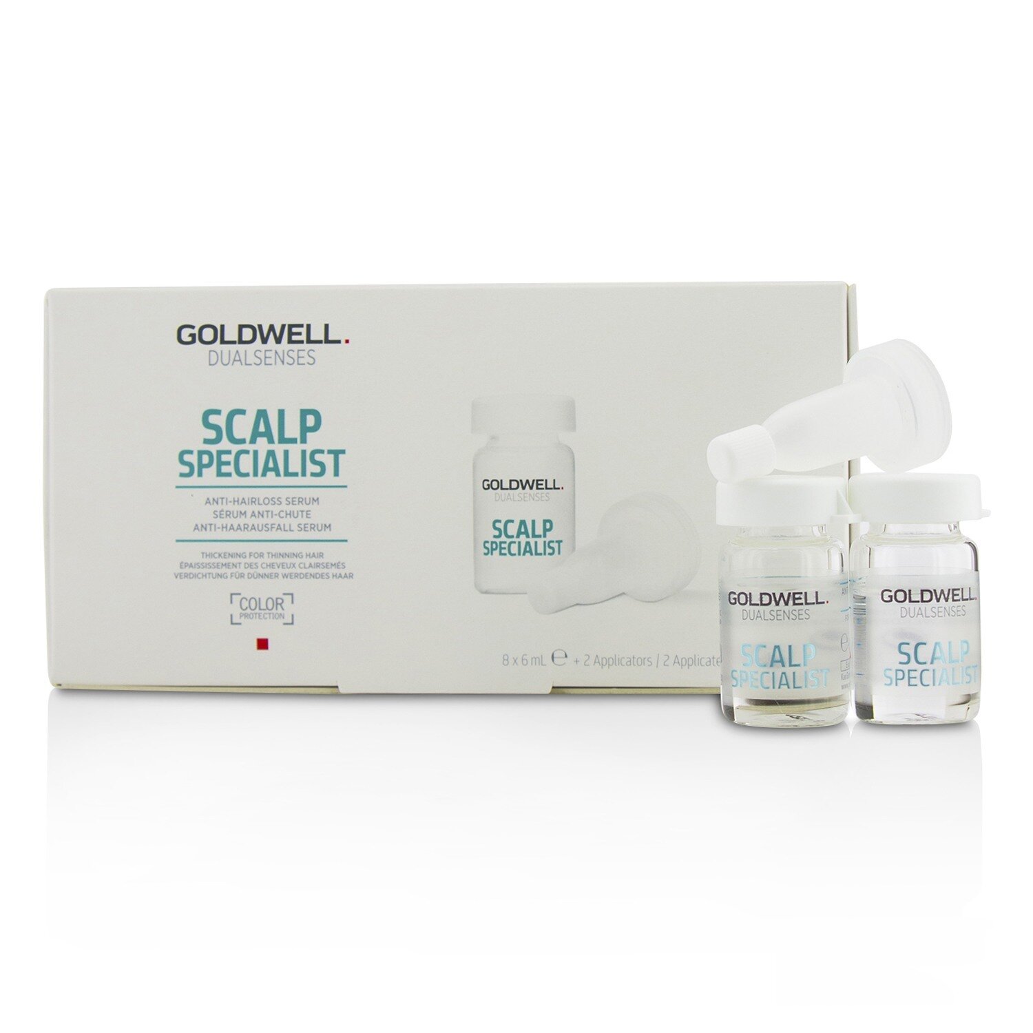 Goldwell Dual Senses Scalp Specialist Anti-Hair Loss Serum (Thickening For Thinning Hair) 8x6ml/0.2oz