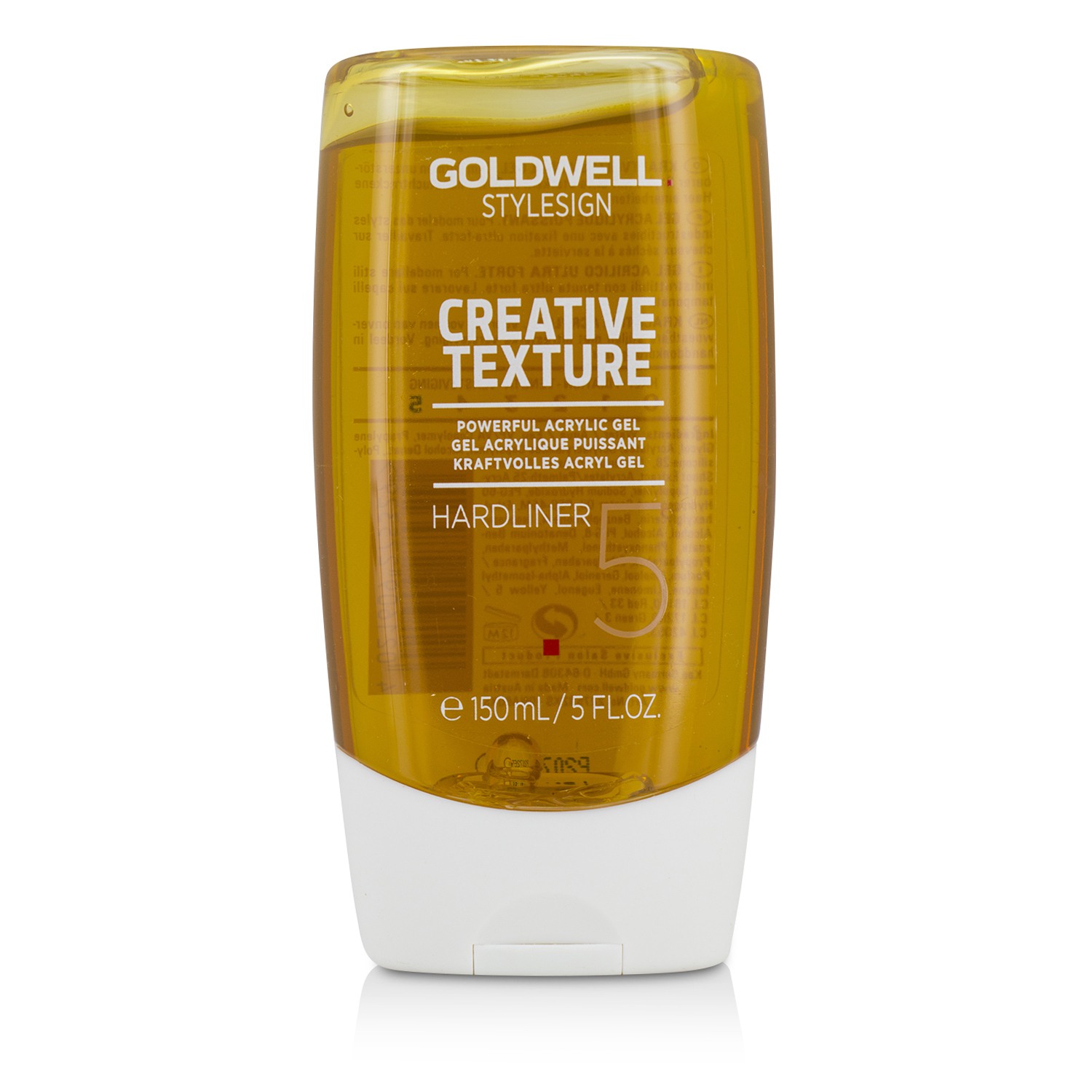 Goldwell Style Sign Creative Texture Hardliner 5 Powerful Acrylic Gel 150ml/5oz