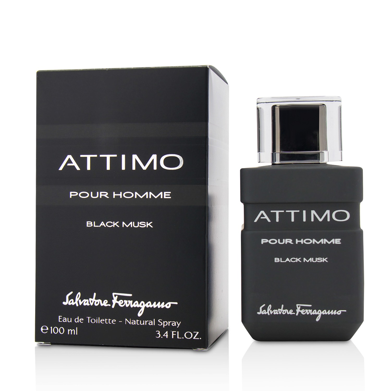 Salvatore Ferragamo Attimo Black Musk Eau De Toilette Spray 100ml/3.4oz