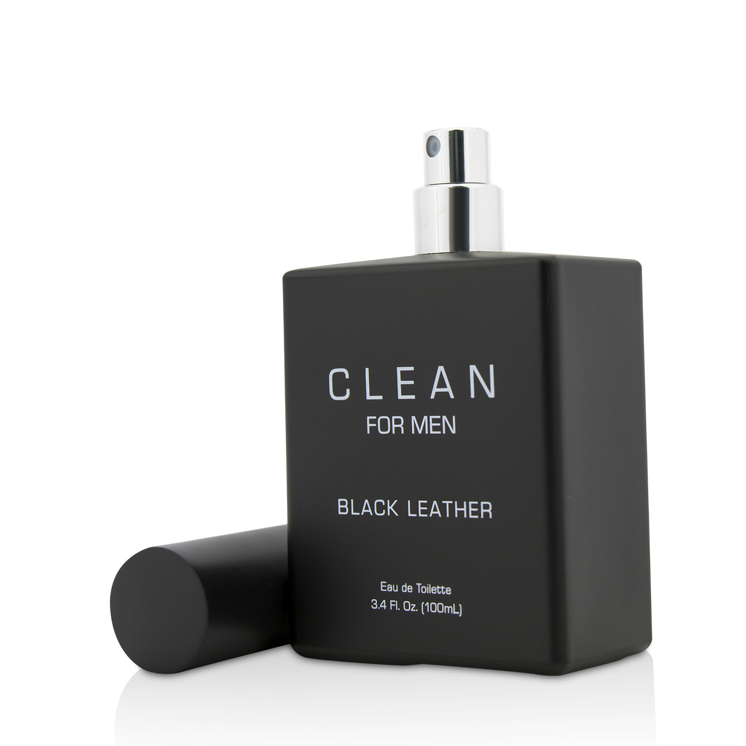 Clean Black Leather Eau De Toilette Spray 100ml/3.4oz