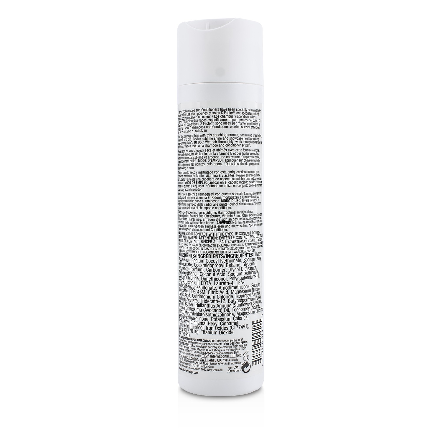 Tigi Shampoo Health Factor S Factor (Maciez Sublime para Cabelos Secos) 250ml/8.5oz