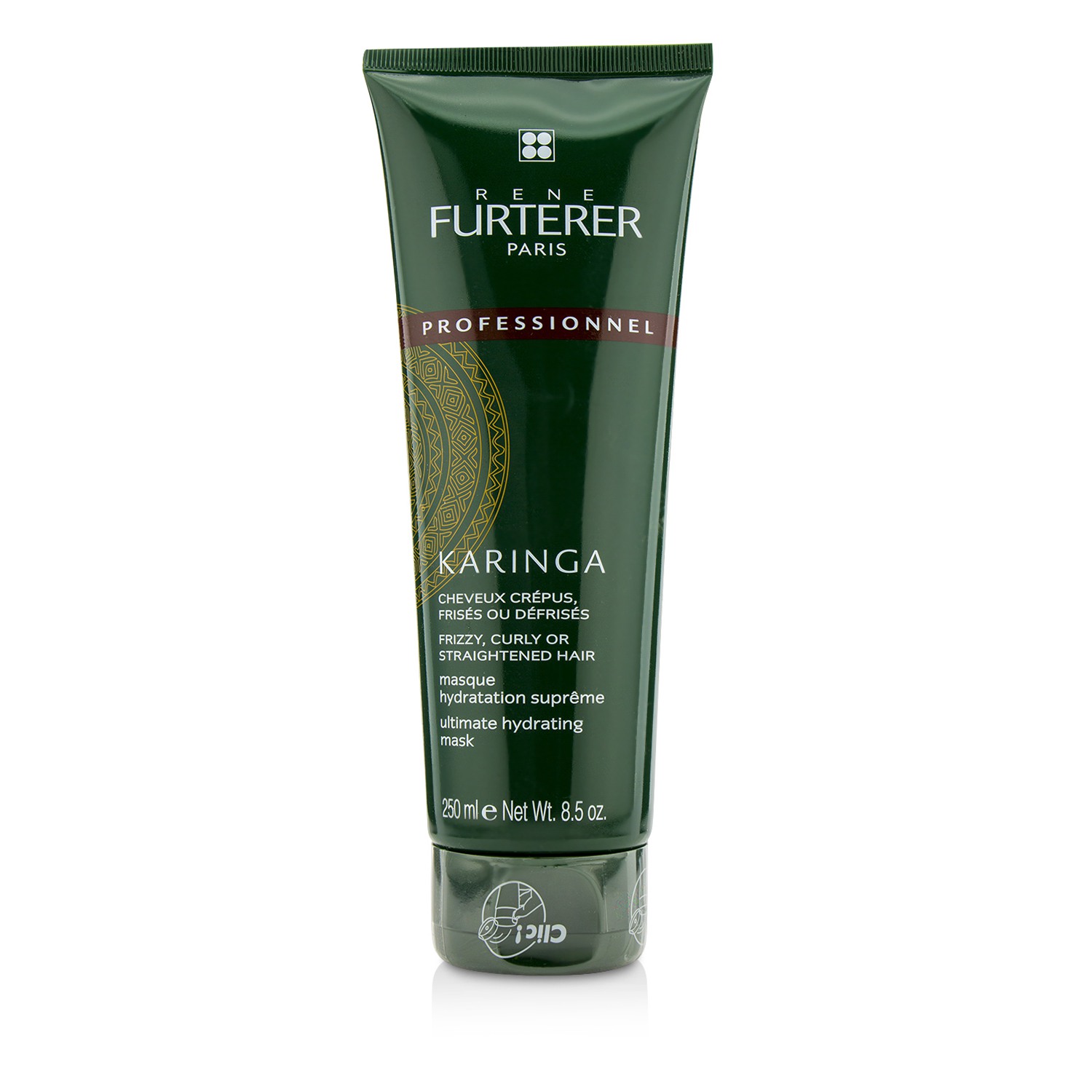 Rene Furterer Karinga Texture Specific Ritual Увлажняющая Маска - для Пушистых, Кудрявых или Выпрямленных Волос (Салонный Продукт) 250ml/8.4oz